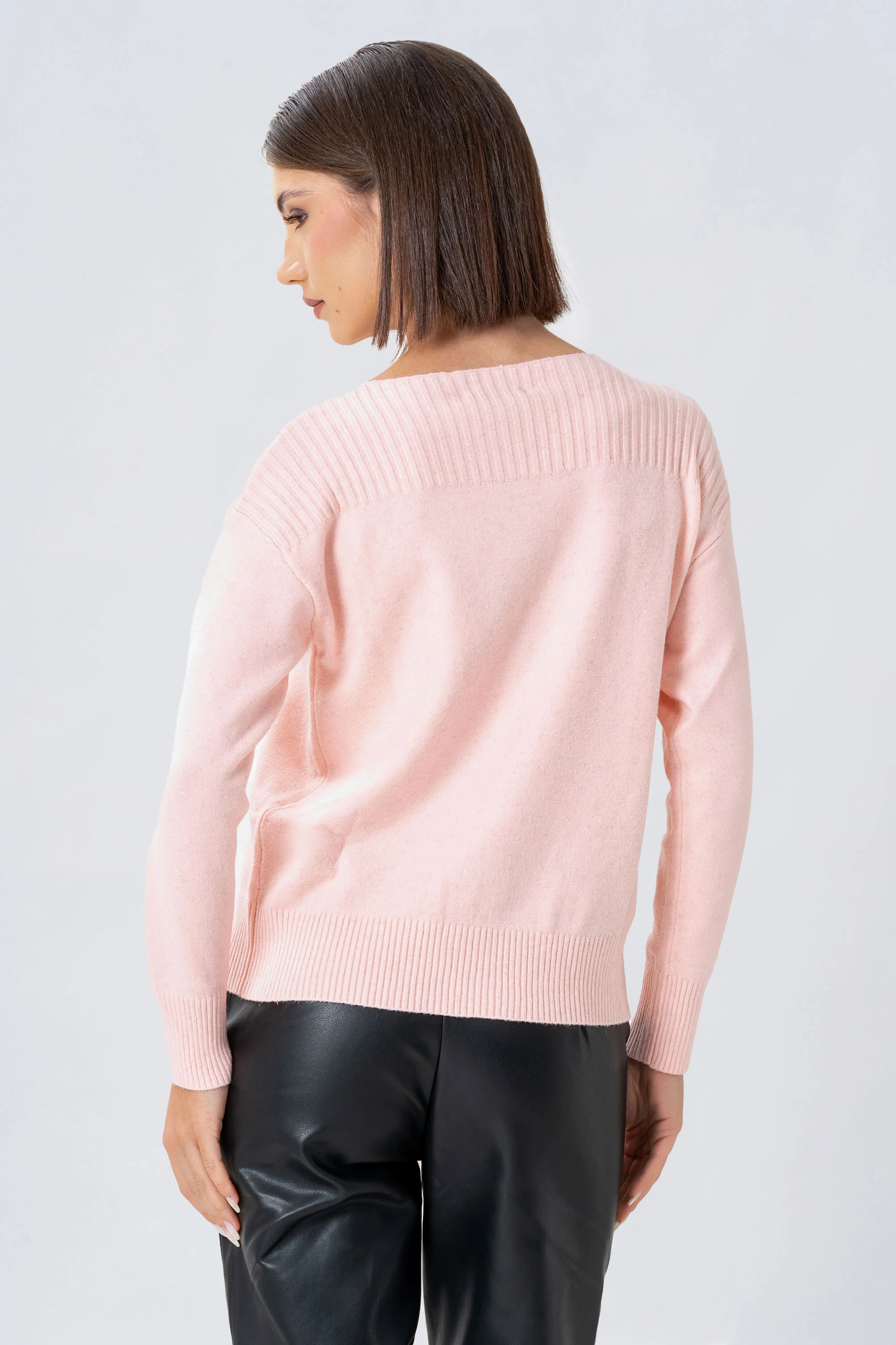 Maglia a girocollo con lavorazione a costine - MAGLIA M/L ETERIEX - Image 4
