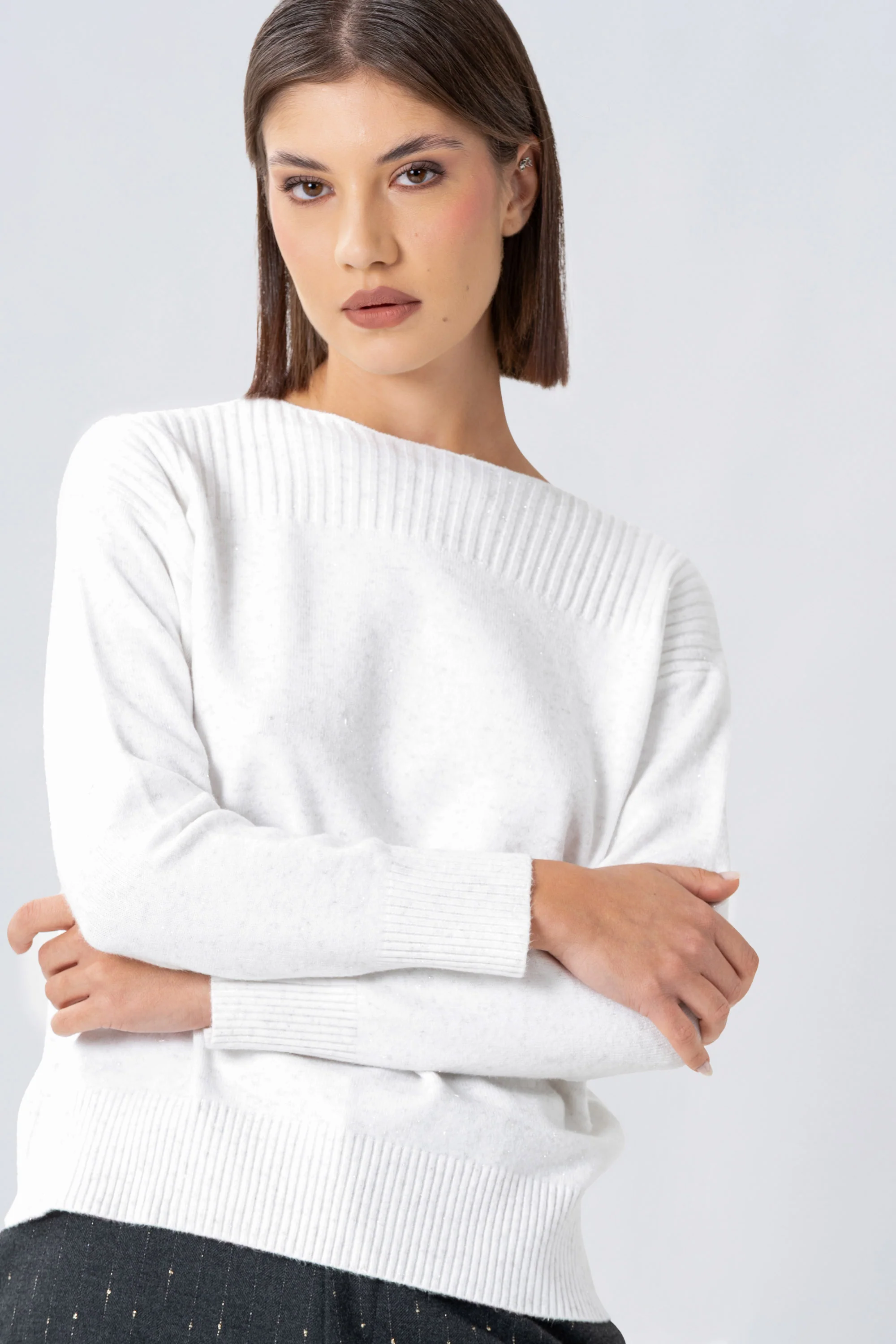 Maglia a girocollo con lavorazione a costine - MAGLIA M/L ETERIEX - Image 7