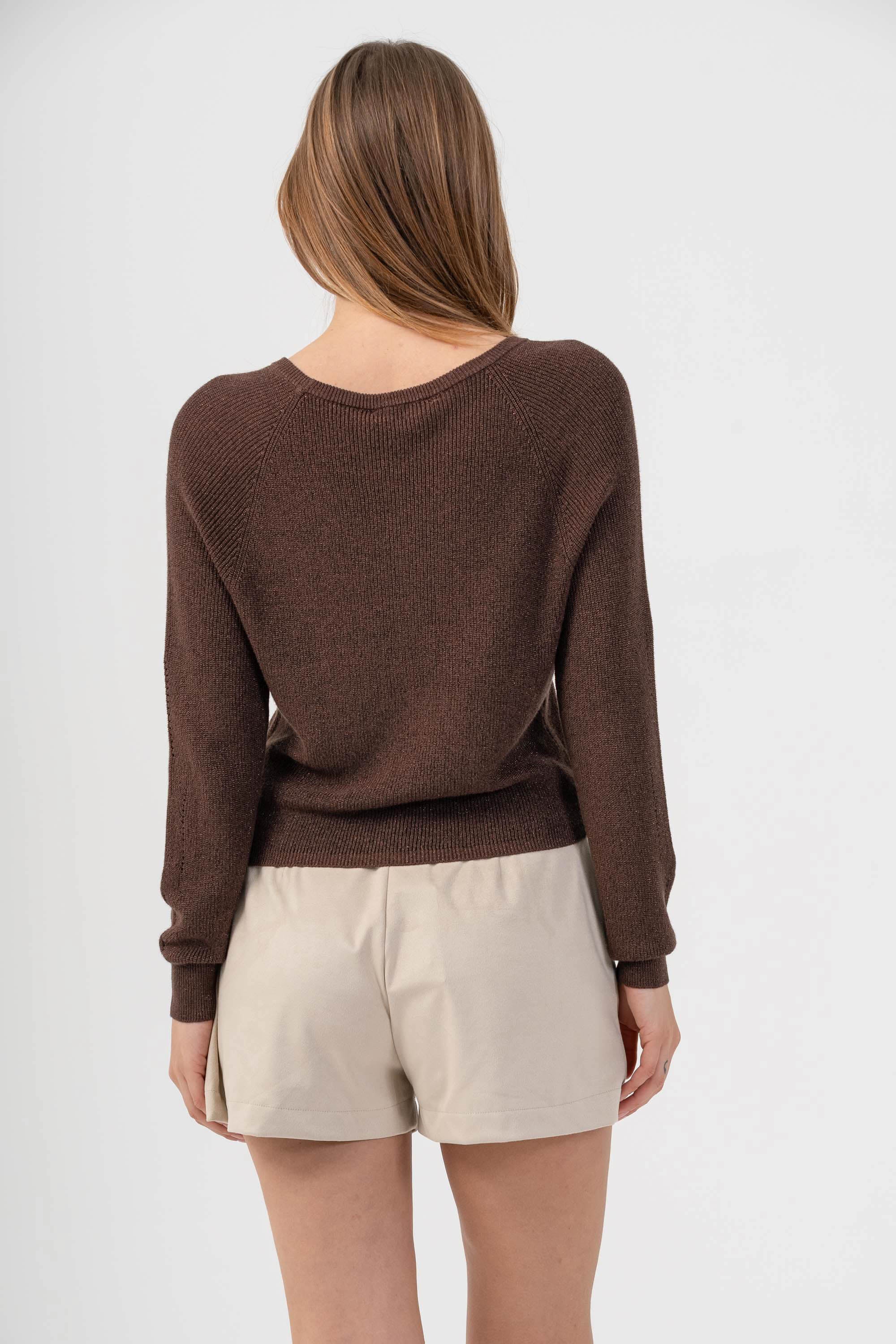 Maglia girocollo in lurex - MAGLIA M/L ARCHIBALDOX - Image 4