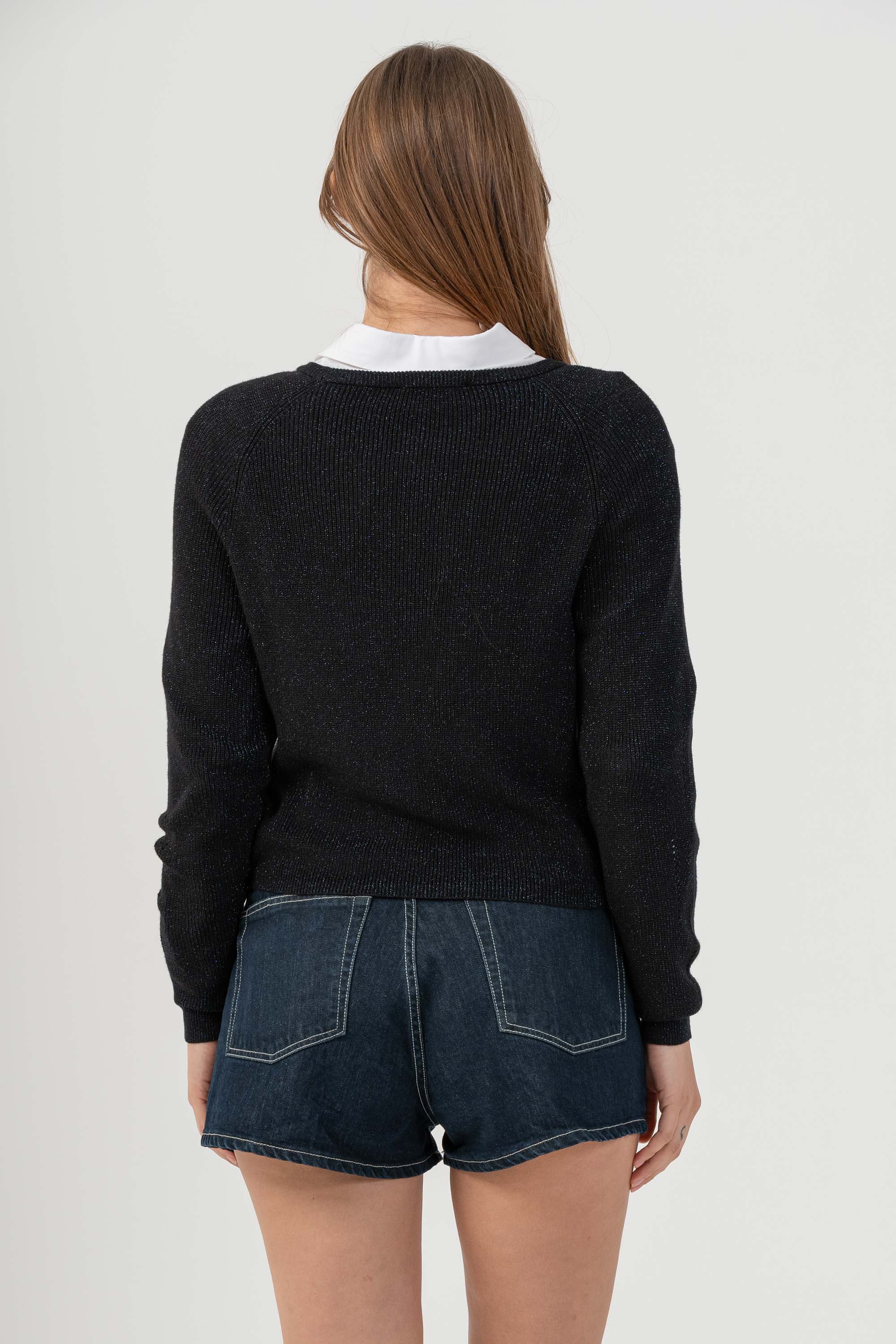 Maglia girocollo in lurex - MAGLIA M/L ARCHIBALDOX - Image 8