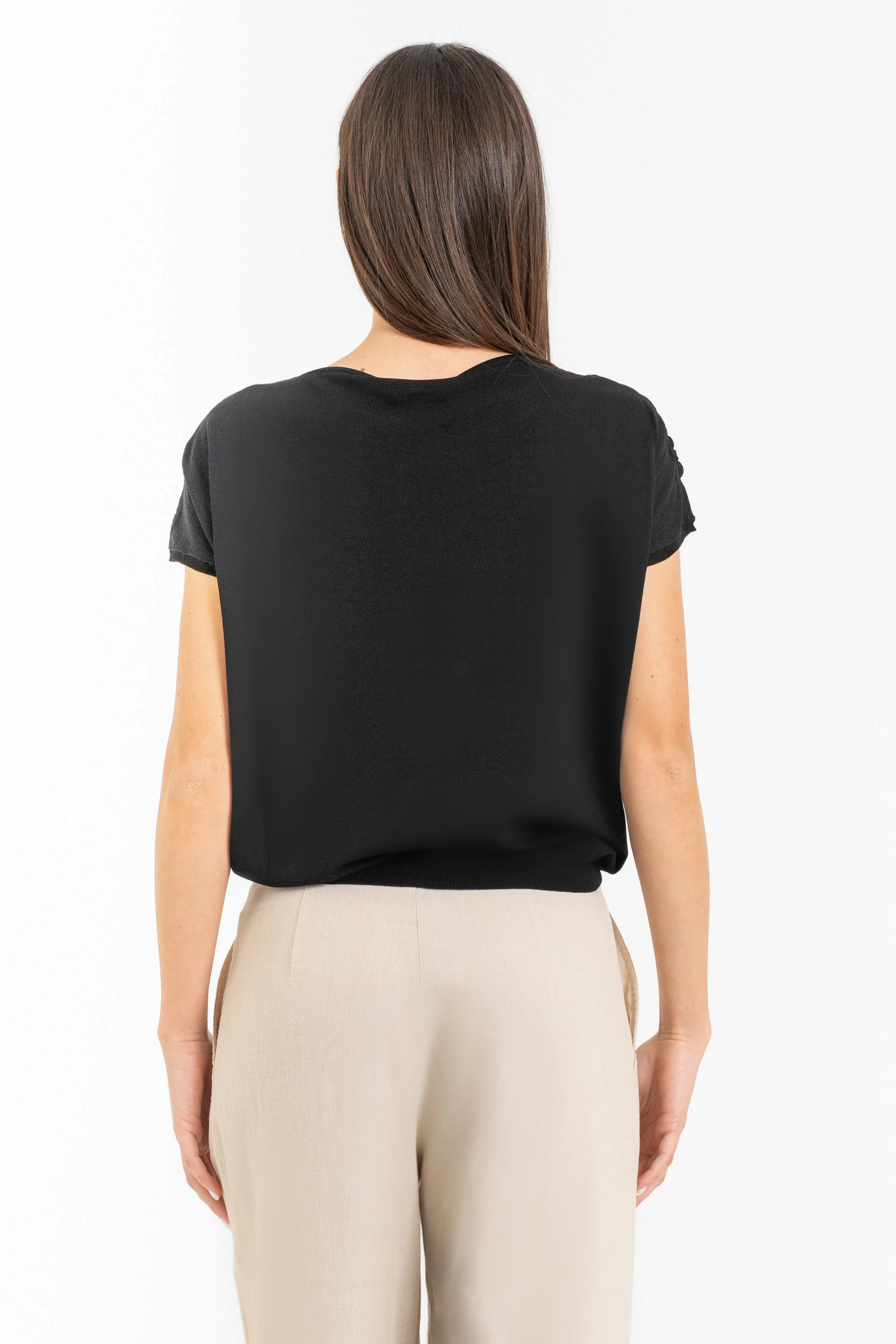 Maglia con inserto macramè - MAGLIA M/M DONALBERTAX - Image 4