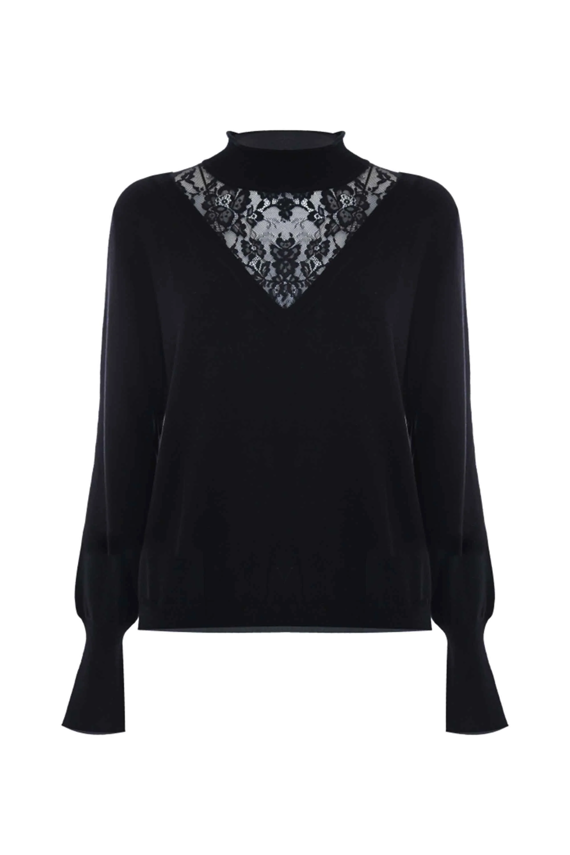 Maglia con inserto in pizzo - Maglia M/L Egeria - Image 10