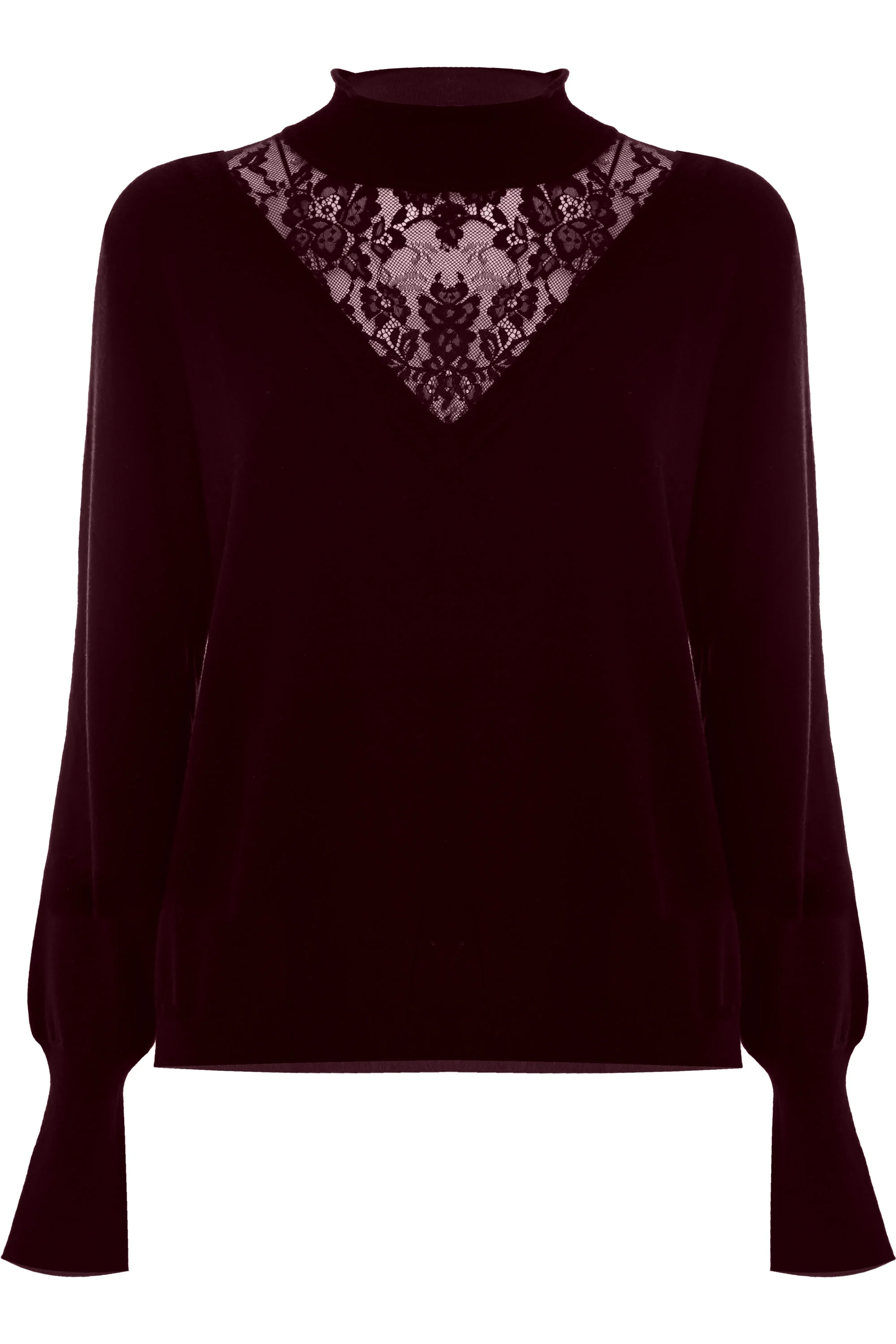 Maglia con inserto in pizzo - Maglia M/L Egeria - Image 11