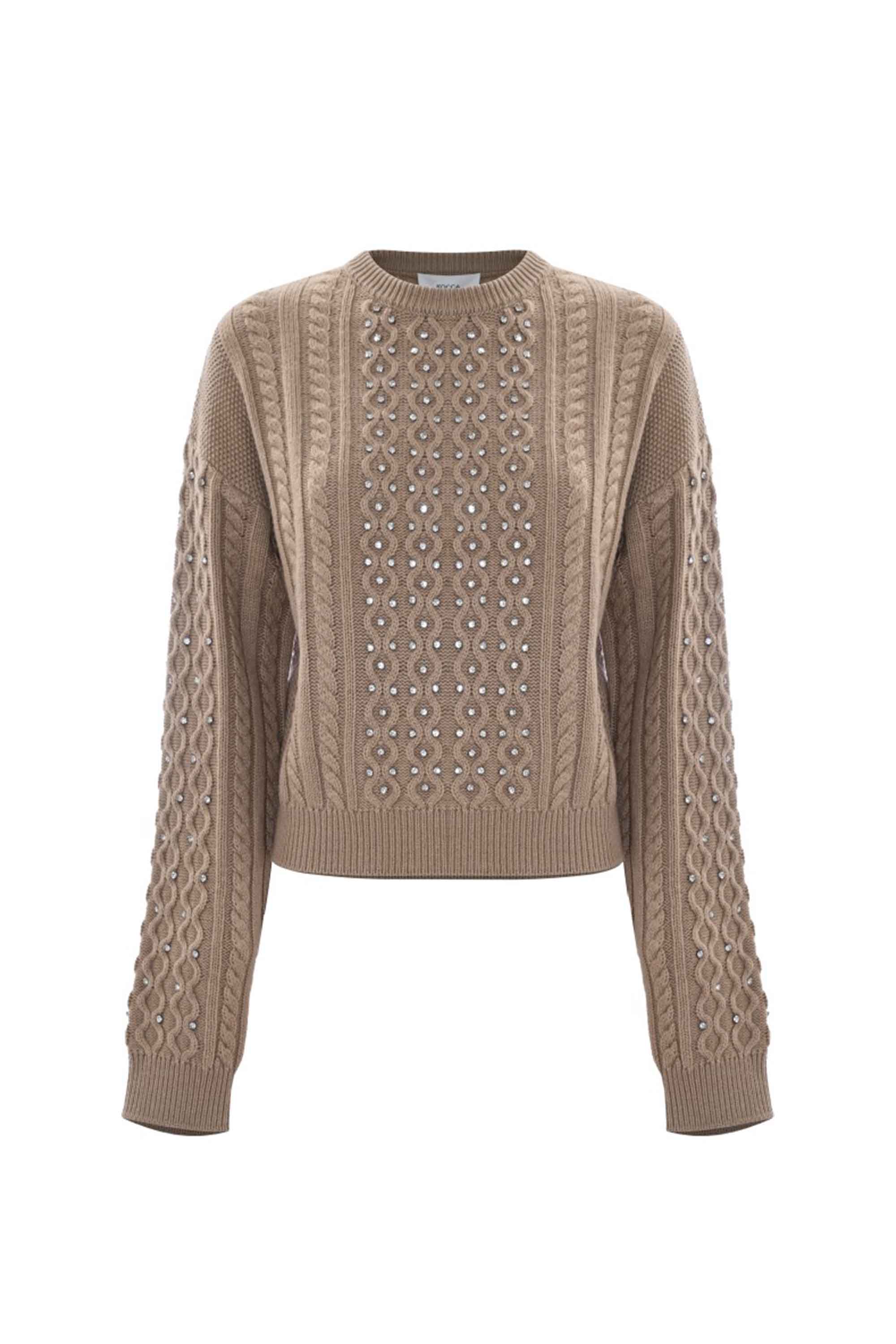 Maglia lavorata con punti luce - Maglia M/L Emiliana - Image 5