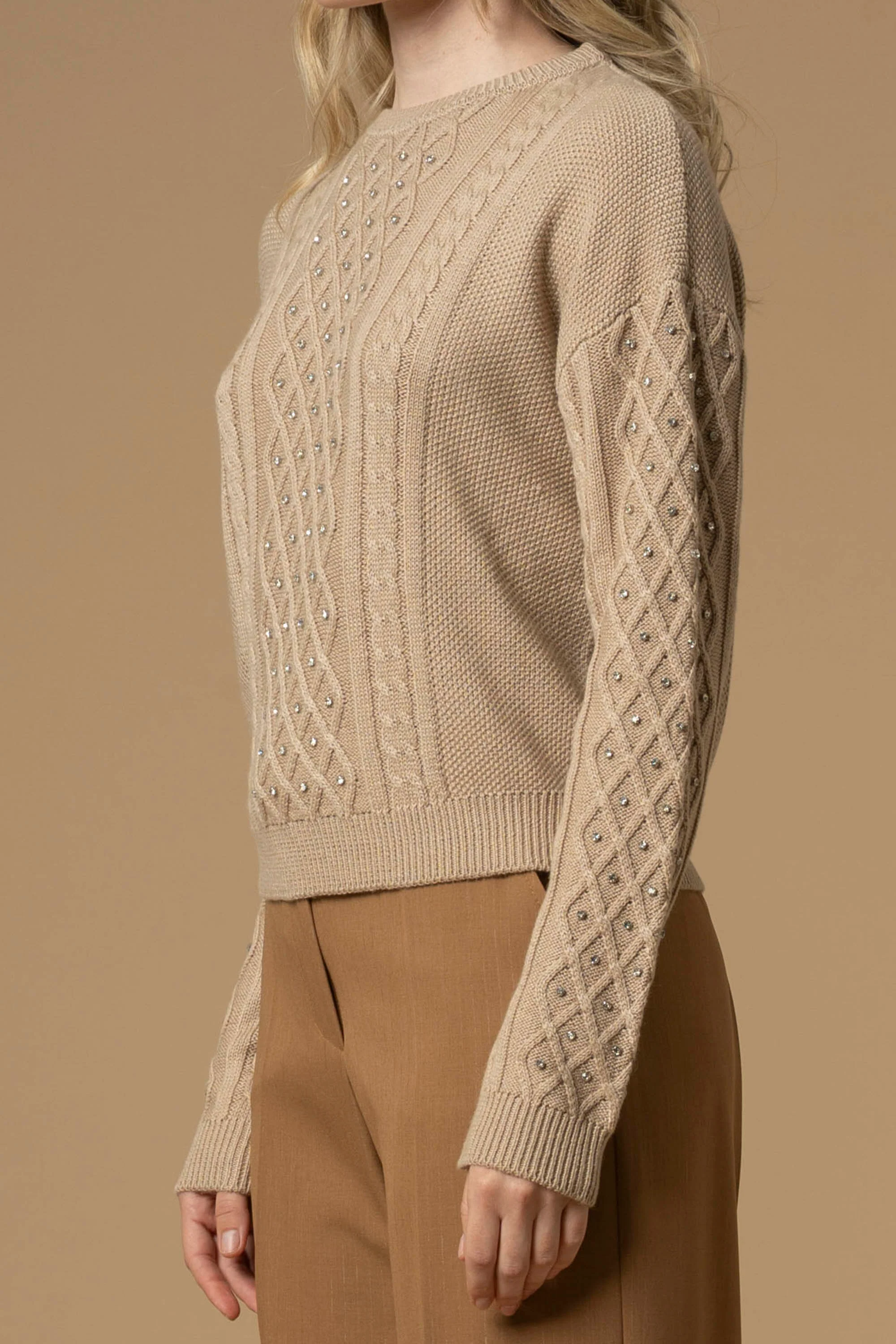 Maglia lavorata con punti luce - Maglia M/L Emiliana - Image 8
