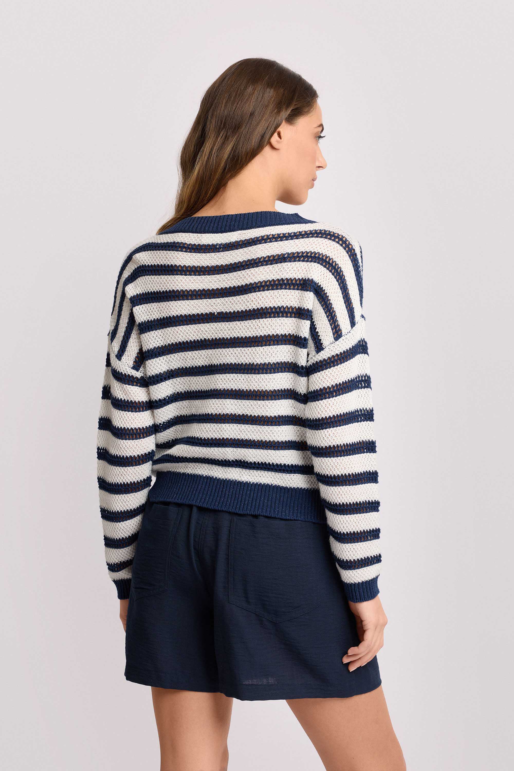 Maglia a maniche lunghe a righe - Maglia M/L MERYKATE - Image 3