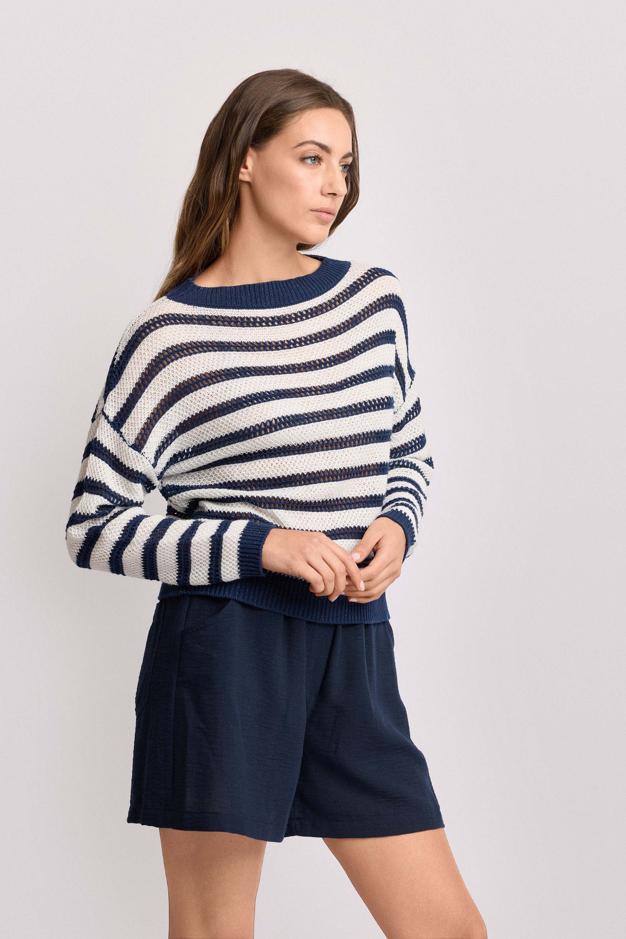 Maglia a maniche lunghe a righe - Maglia M/L MERYKATE - Image 4