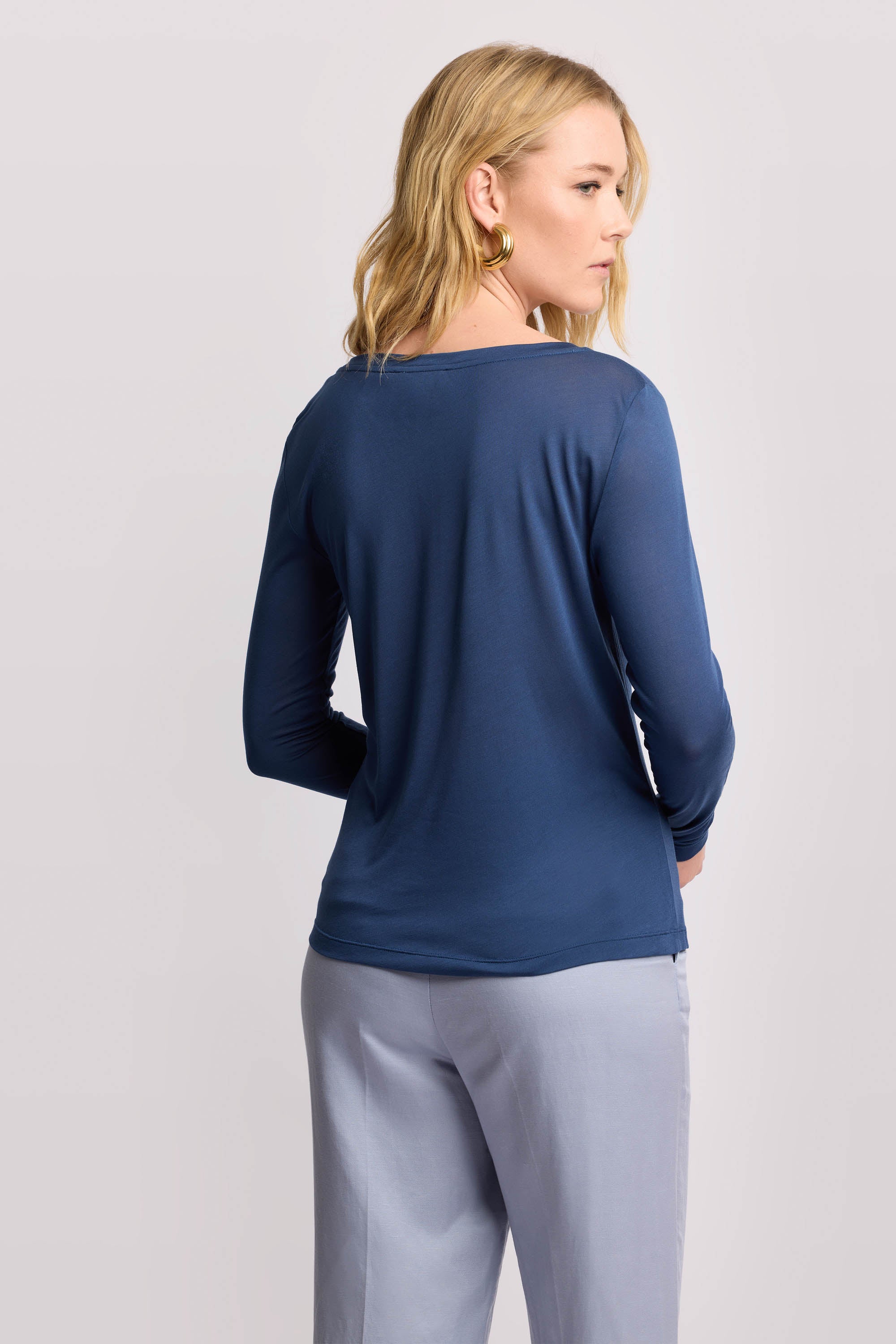 Maglia minimal con bottoni - T-SHIRT M/L FLORENTIN - Image 3