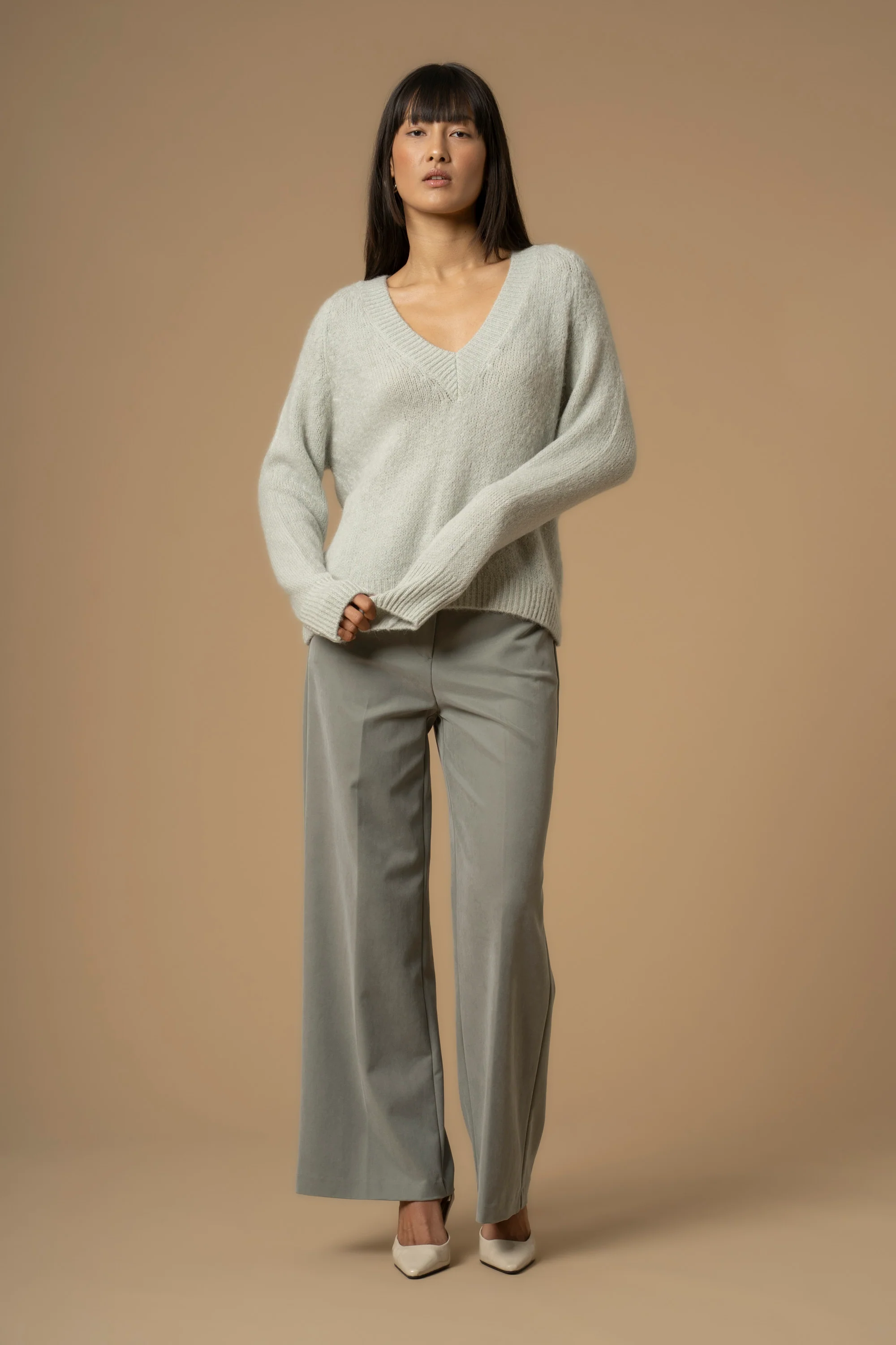 Maglia minimal scollo a V - Maglia M/L Poldo - Image 2