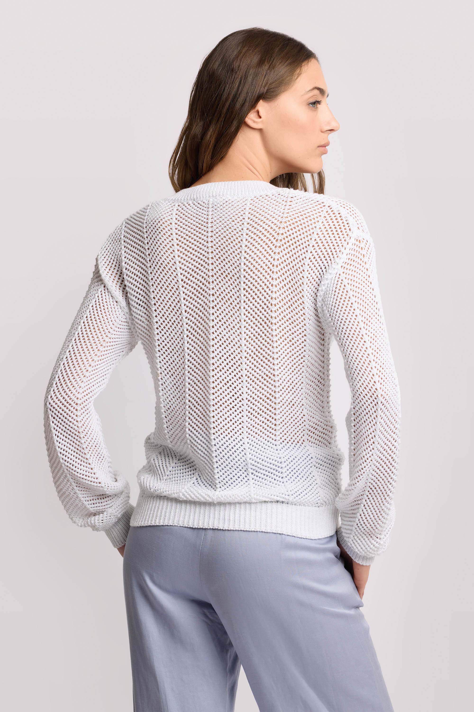 Maglia con motivi geometrici - MAGLIA M/L MARUTA - Image 3