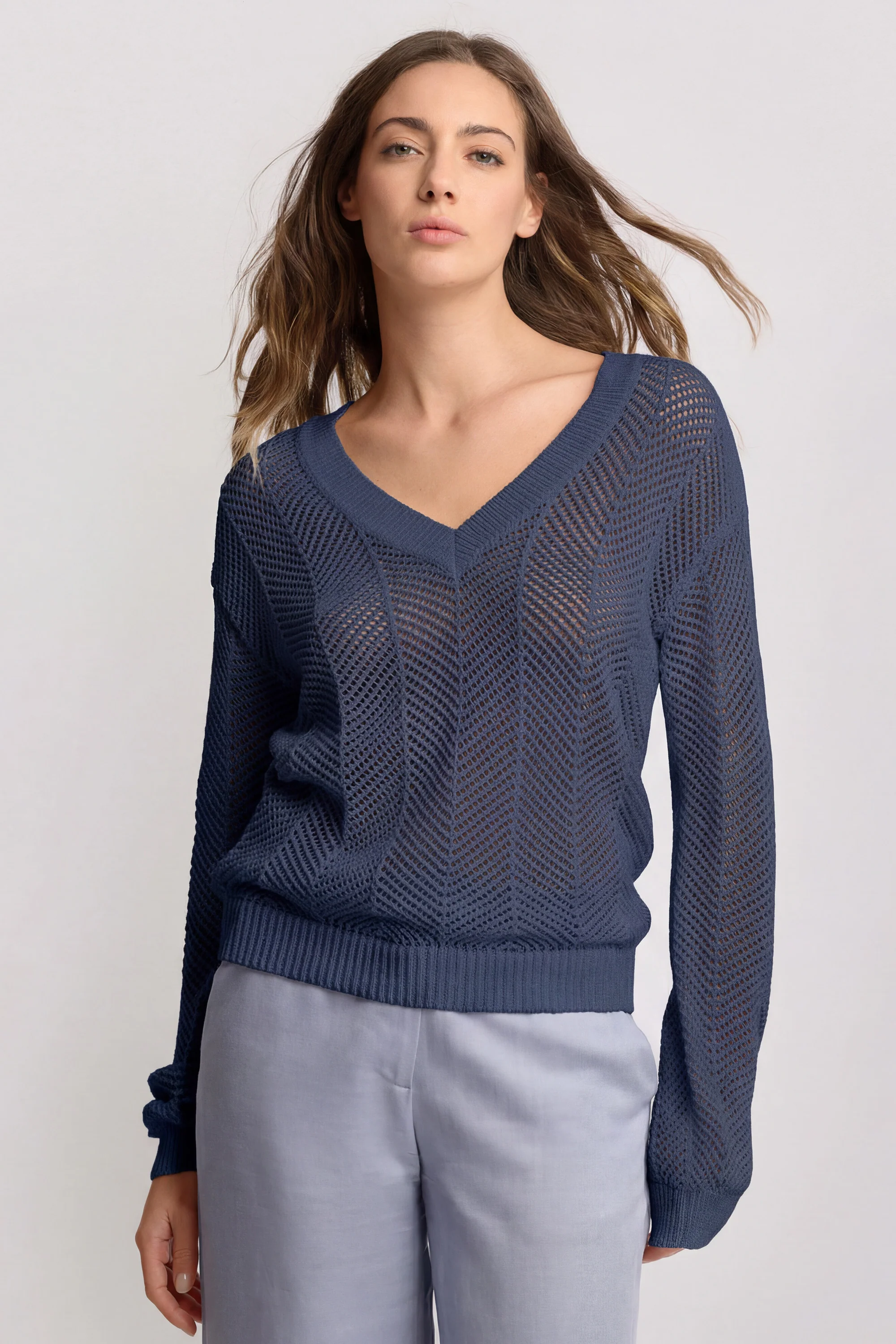Maglia con motivi geometrici - MAGLIA M/L MARUTA - Image 5