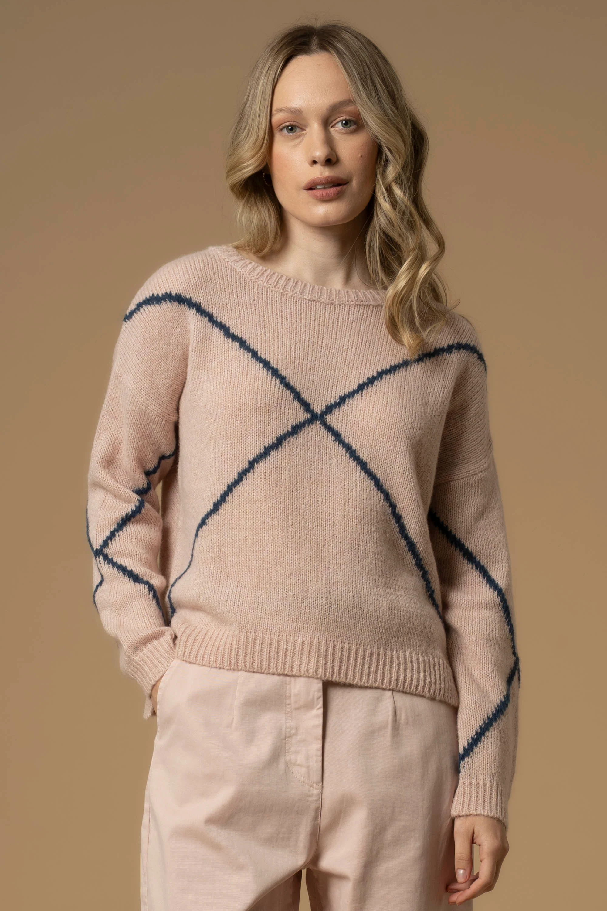 Maglia con motivo a righe - Maglia M/L Aubert