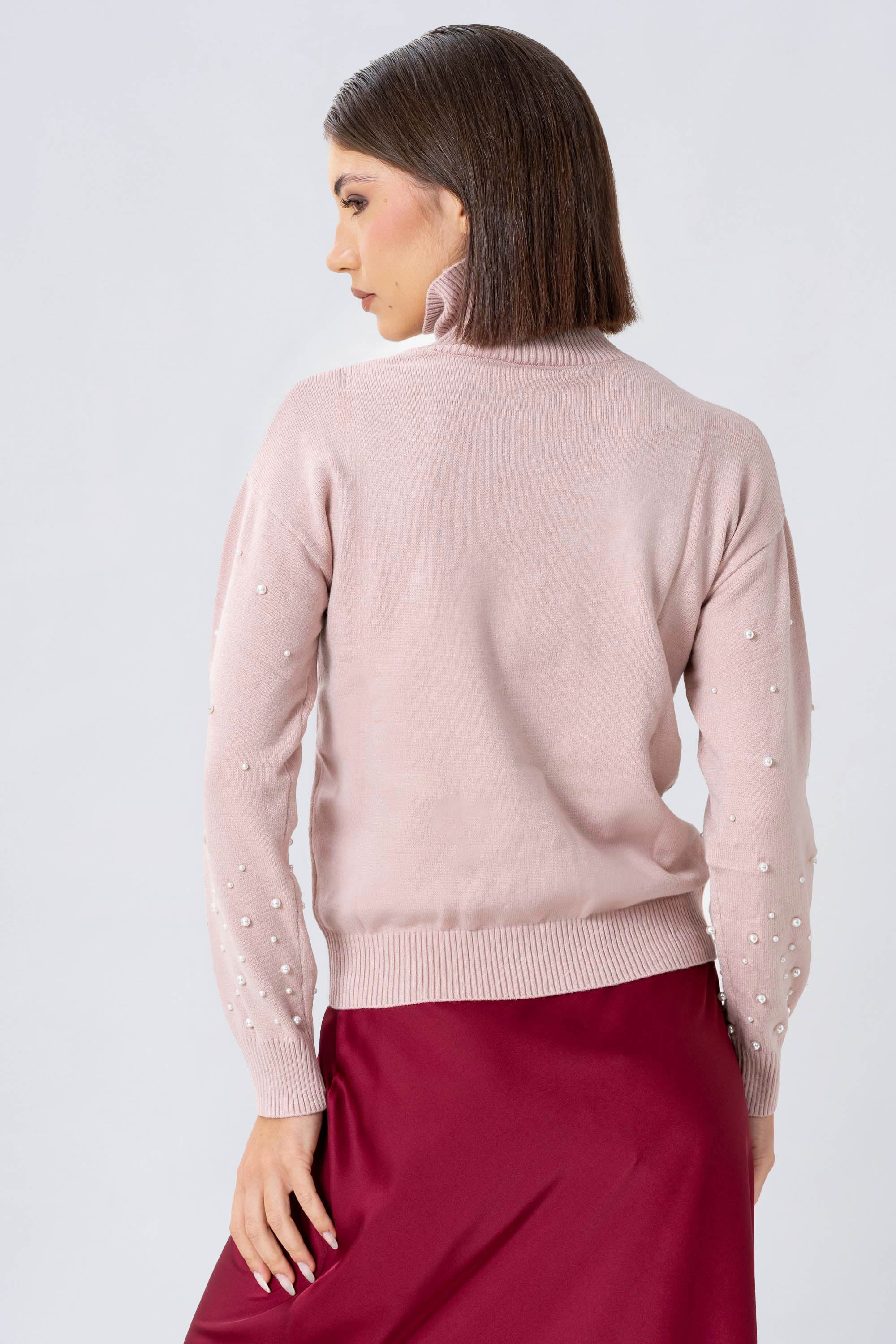 Maglia con perle applicate - MAGLIA M/L MABELLAX - Image 4