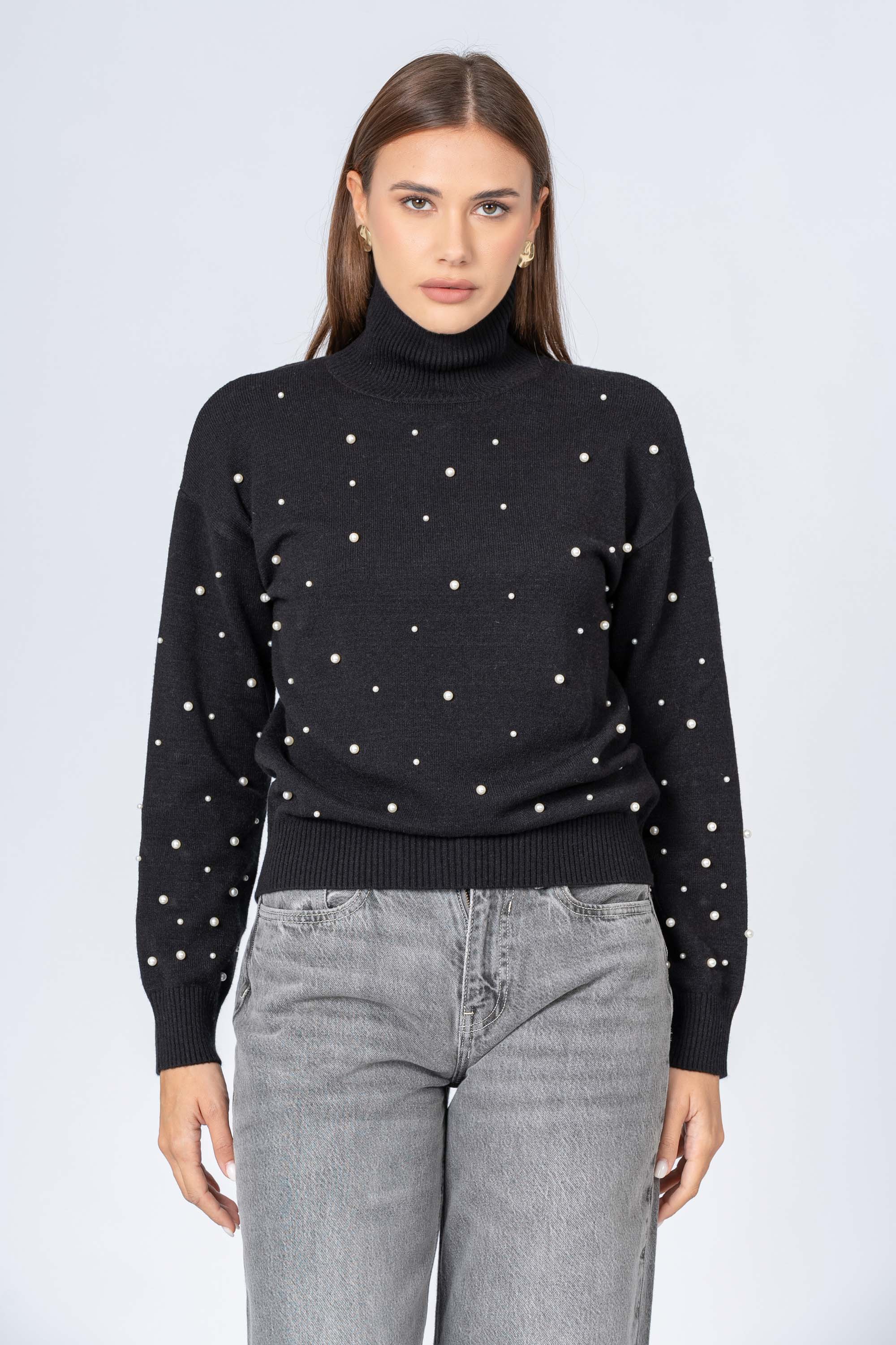 Maglia con perle applicate - MAGLIA M/L MABELLAX - Image 5