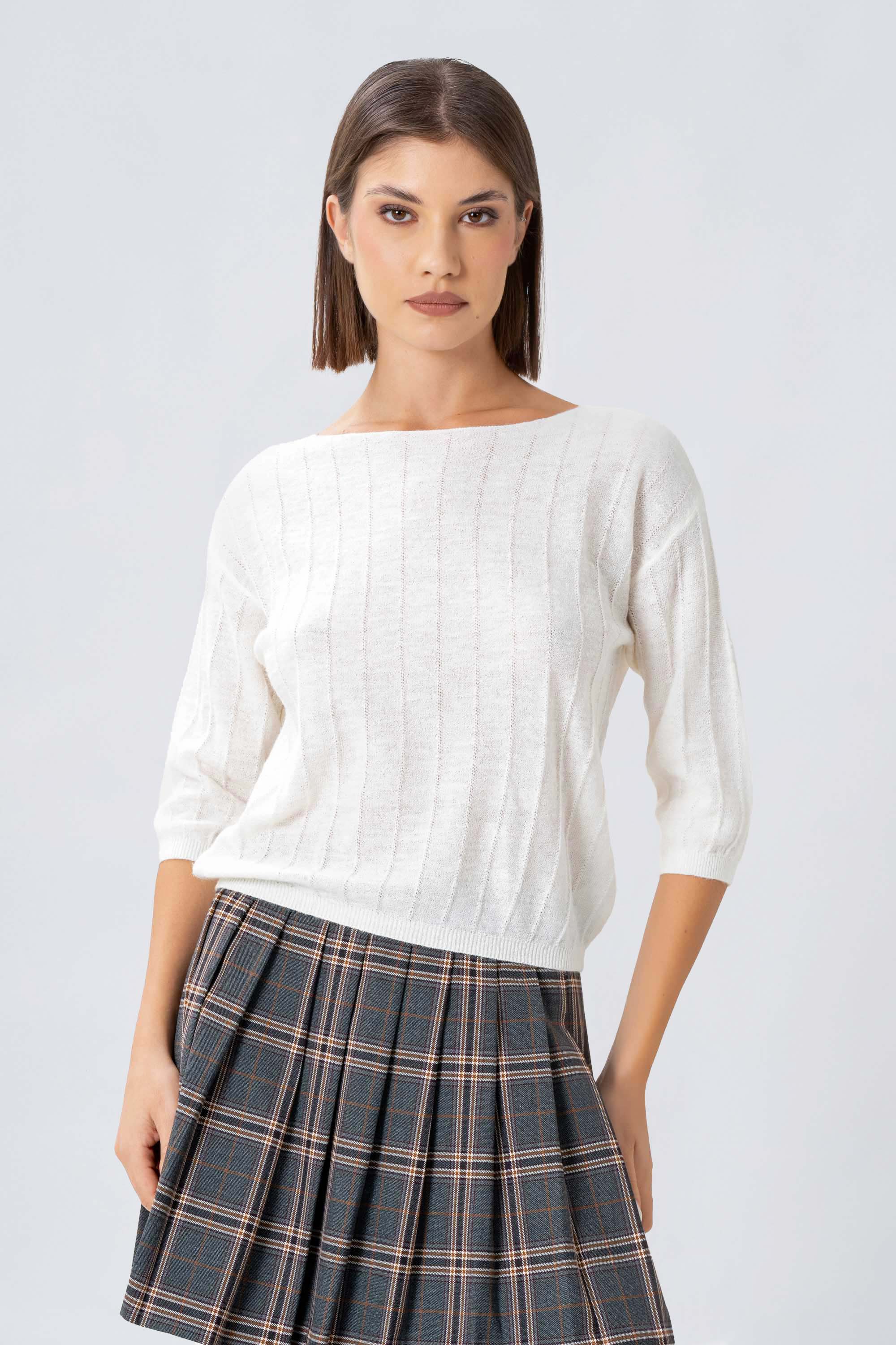 Maglia con scollo a barchetta - MAGLIA M/M ELLIX - Image 5