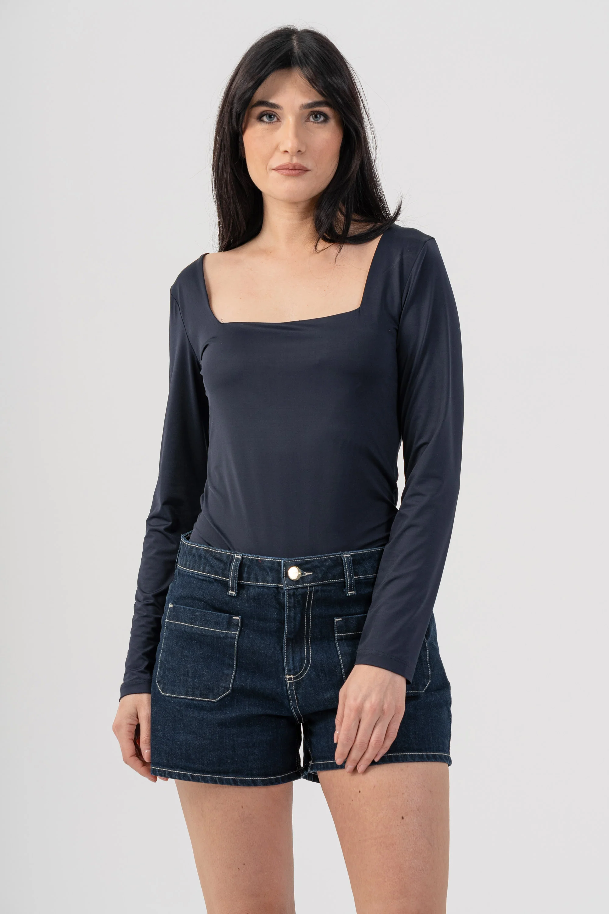 Maglia con scollo squadrato - T-SHIRT M/L YOUX