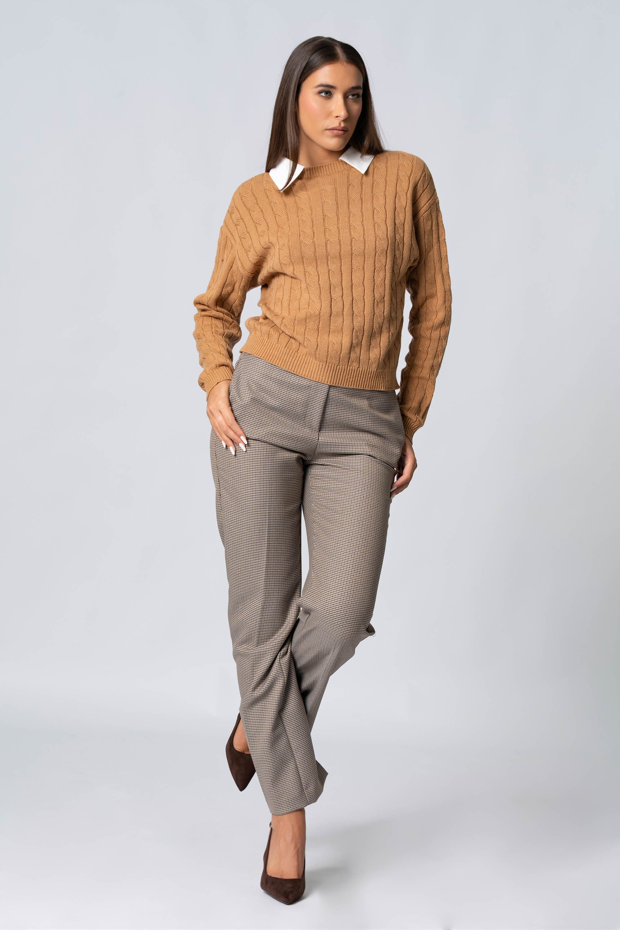 Maglia trecce girocollo - Maglia M/L JANNEX - Image 6