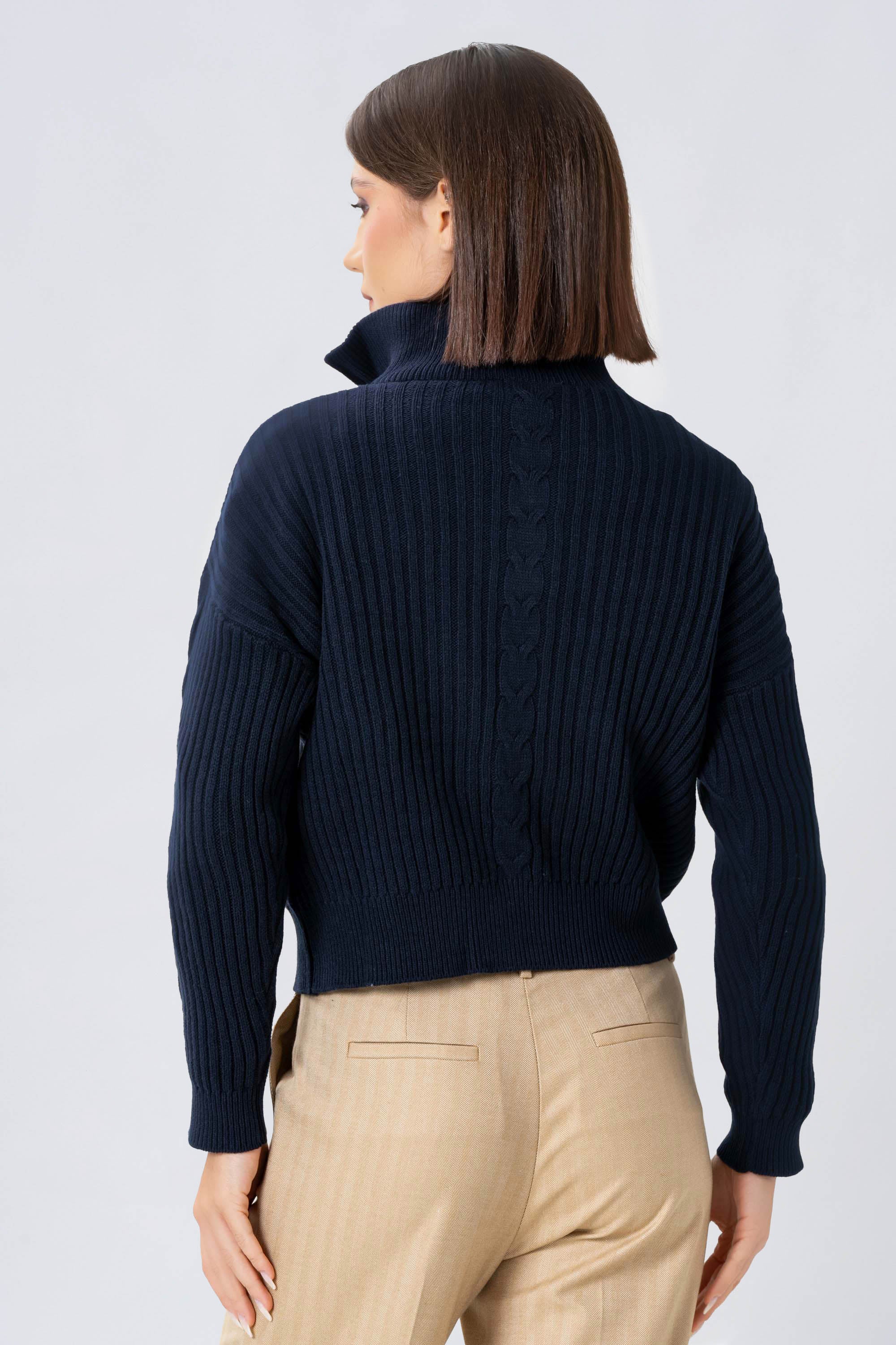 Maglia con zip e colletto - MAGLIA M/L ULIX - Image 8