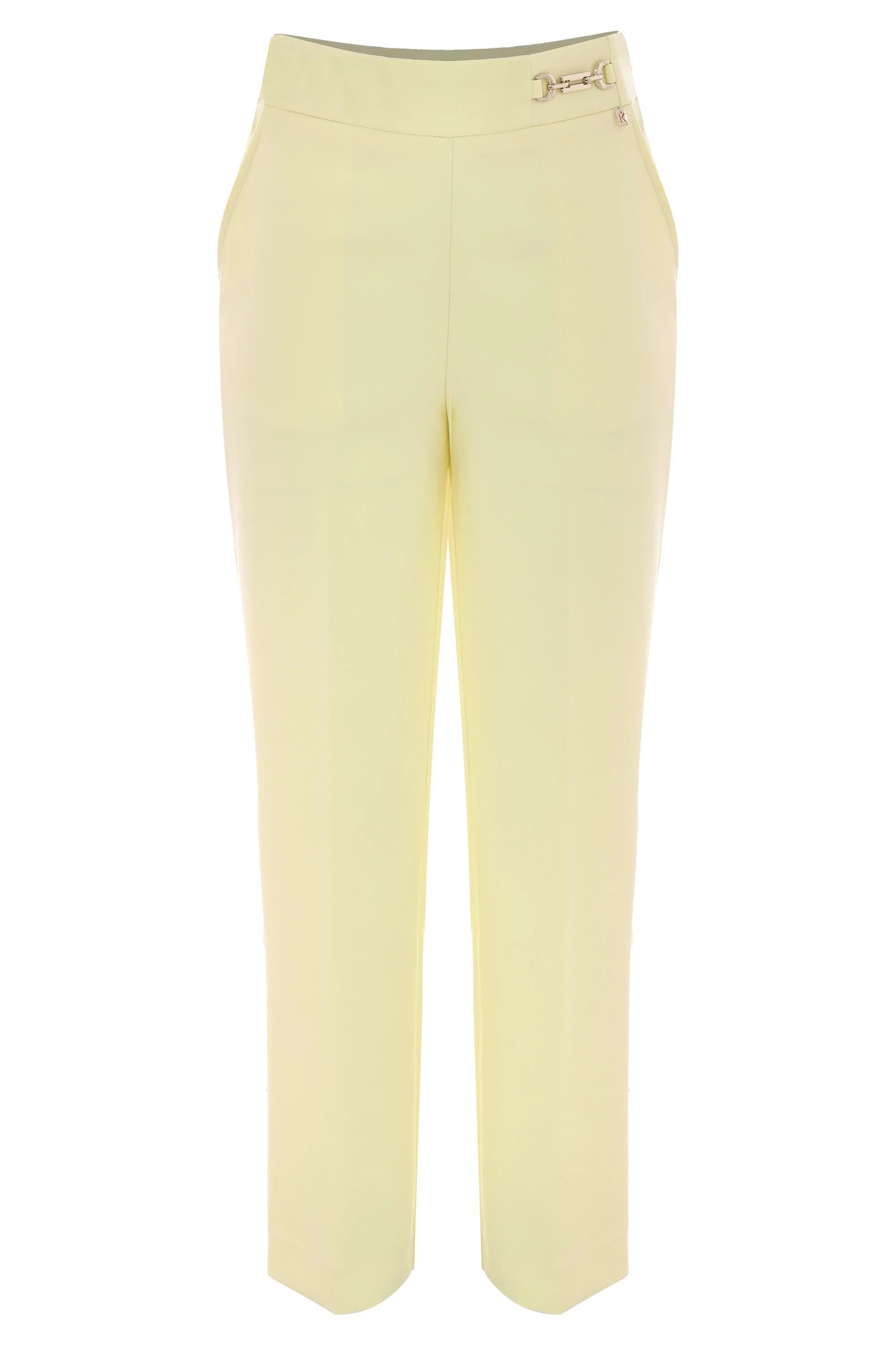 Pantalone con dettaglio in metallo dorato - PANTALONE SANDRO