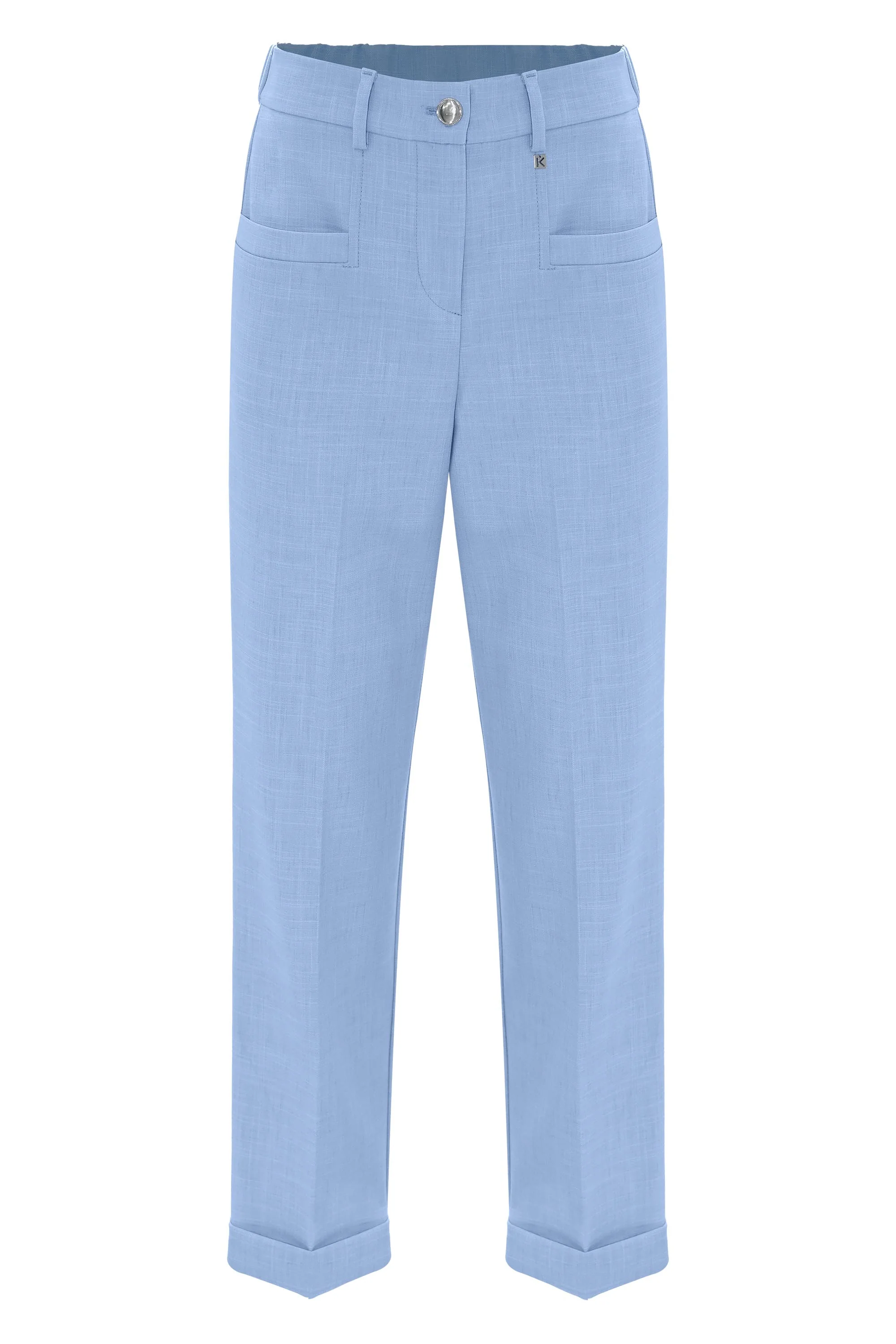 Pantalone elegante con risvolti - PANTALONE STEN