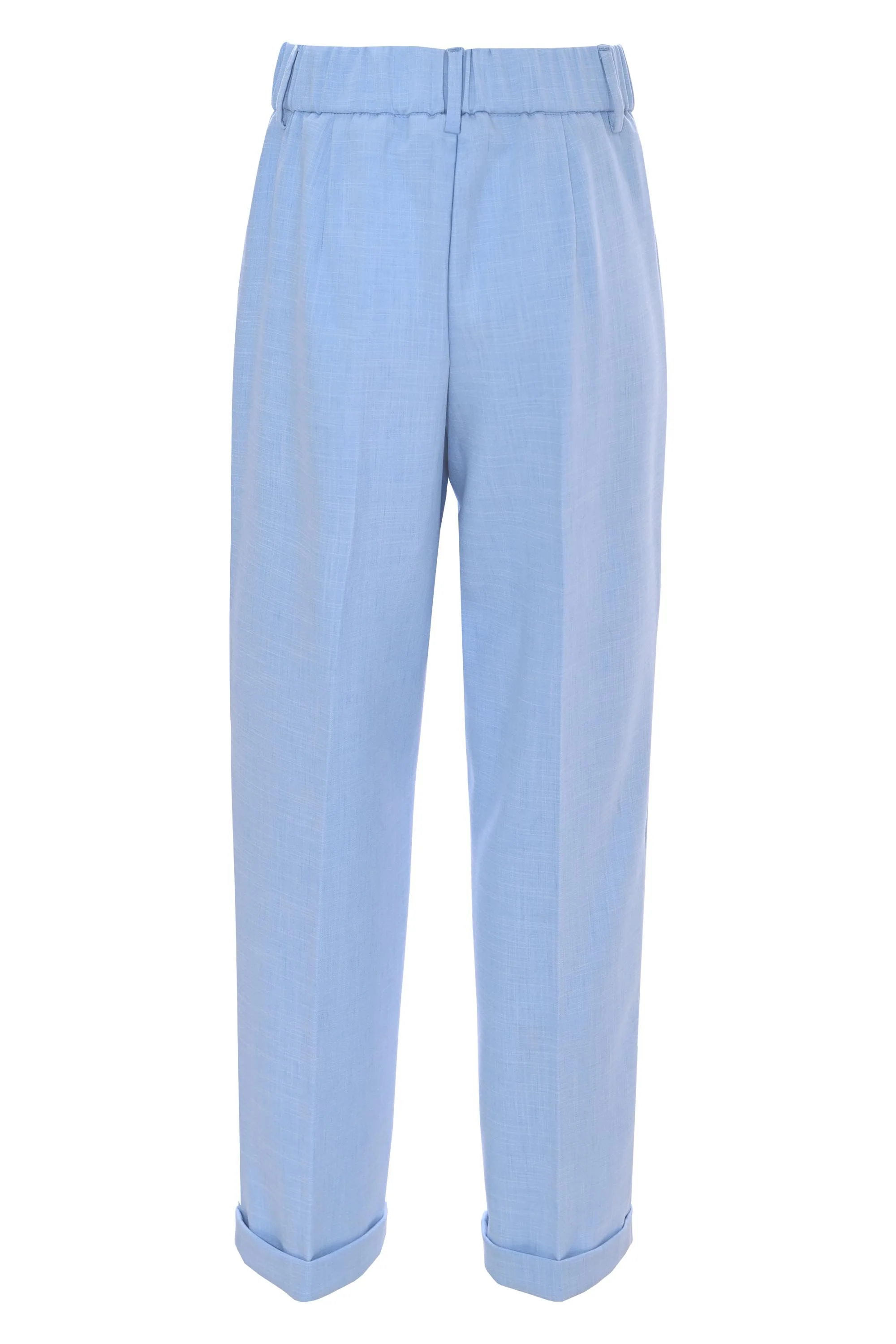 Pantalone elegante con risvolti - PANTALONE STEN - Image 2