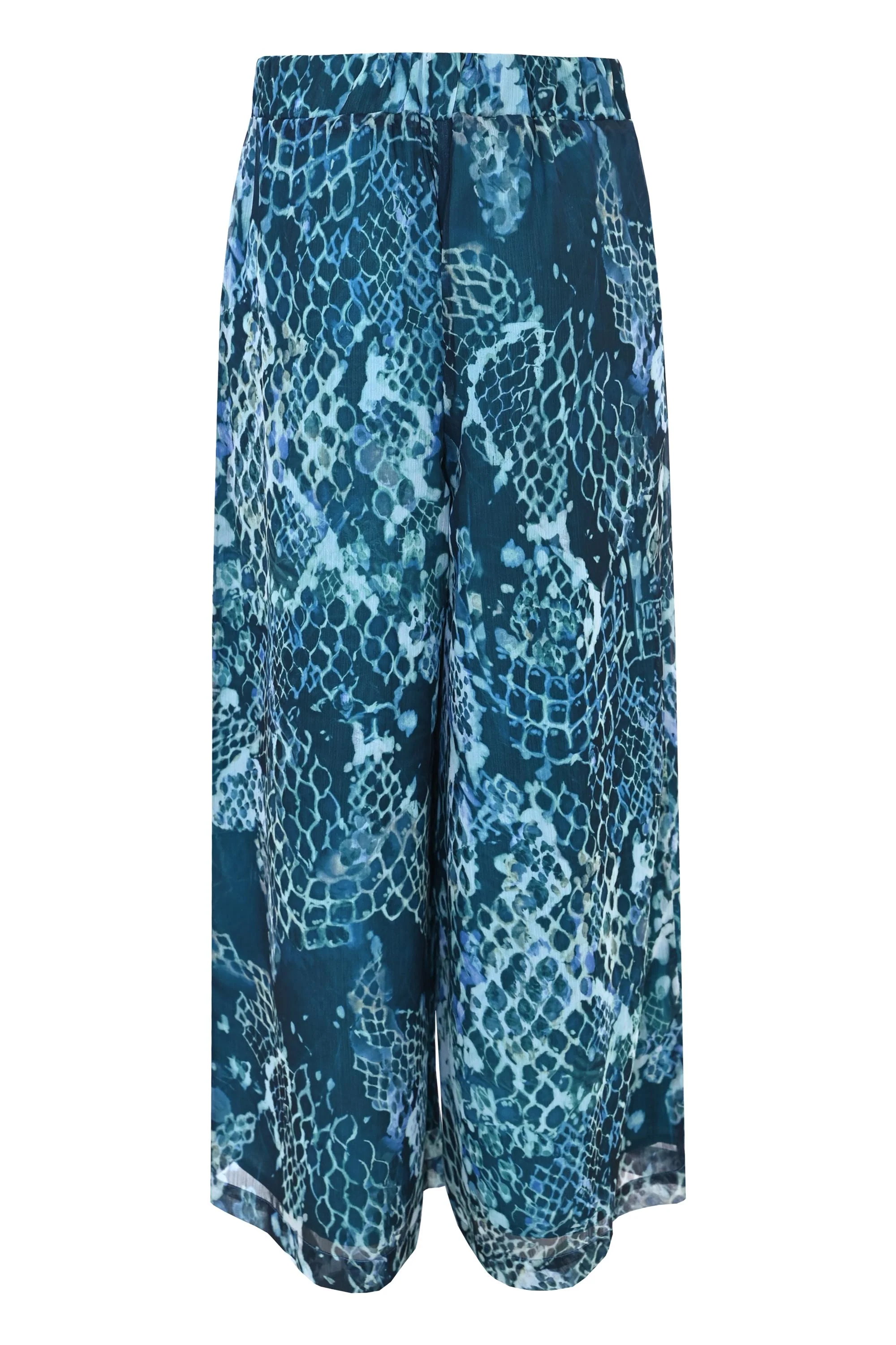 Pantalone fluido in fantasia animalier - PANTALONE BAXDIRO - Image 2