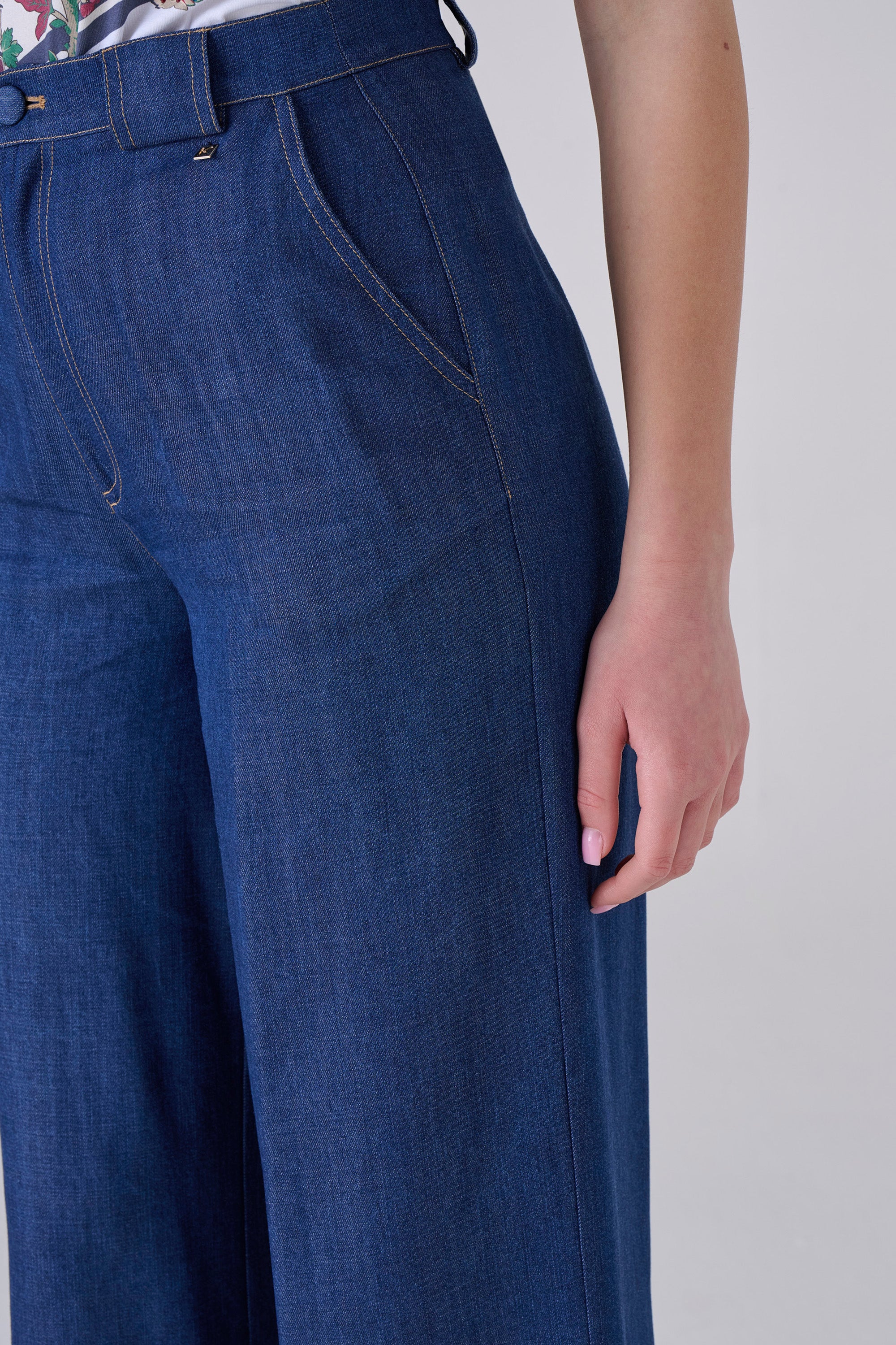 Pantalone a palazzo - PANTALONE FASHION AILAX - Image 2