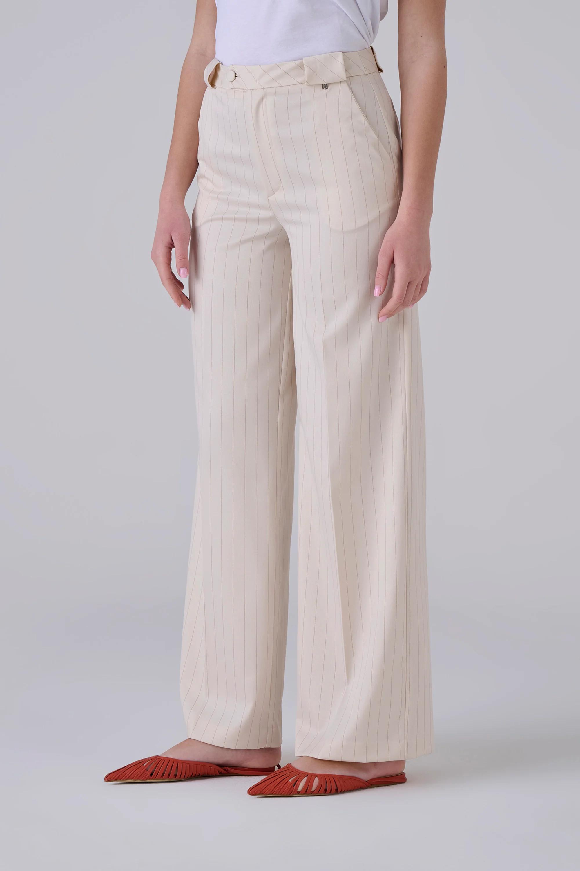 Pantalone a righe - PANTALONE A RIGHE AUDIAX