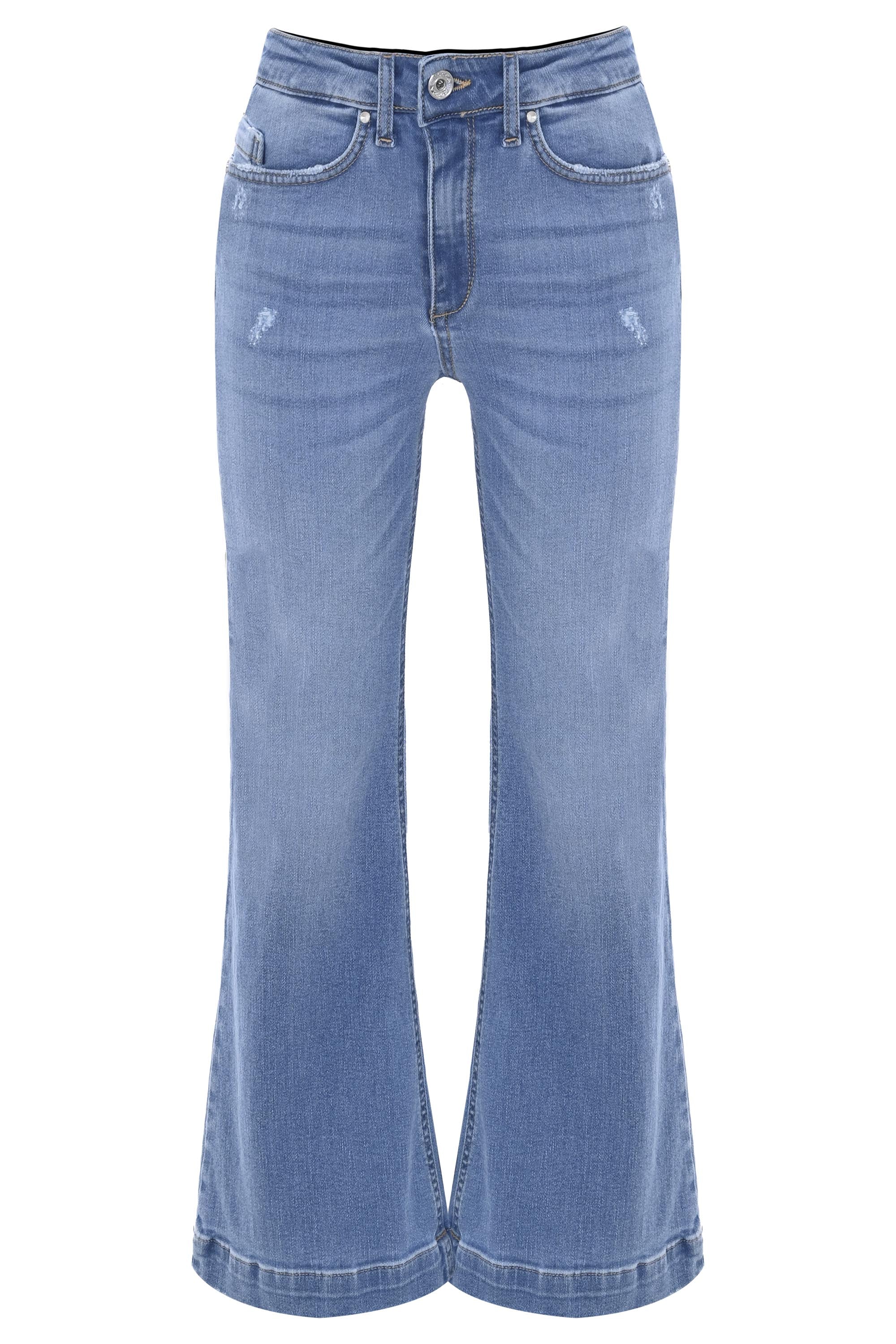 Pantalone svasato in denim - PANTALONE DENIM IONAS