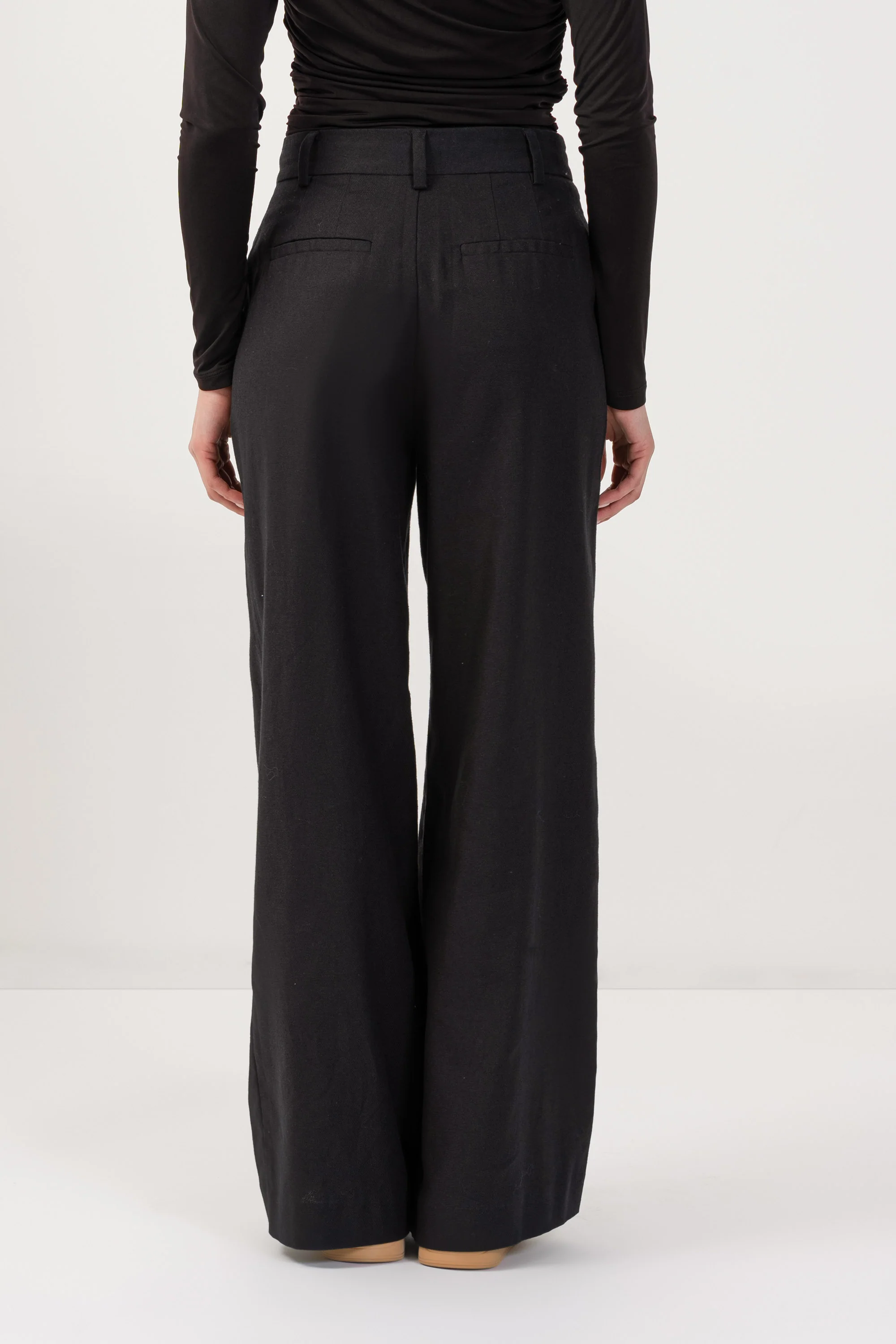 Pantaloni ampi sartoriali con pinces - PANTALONE FASHION YAKOX - Image 4
