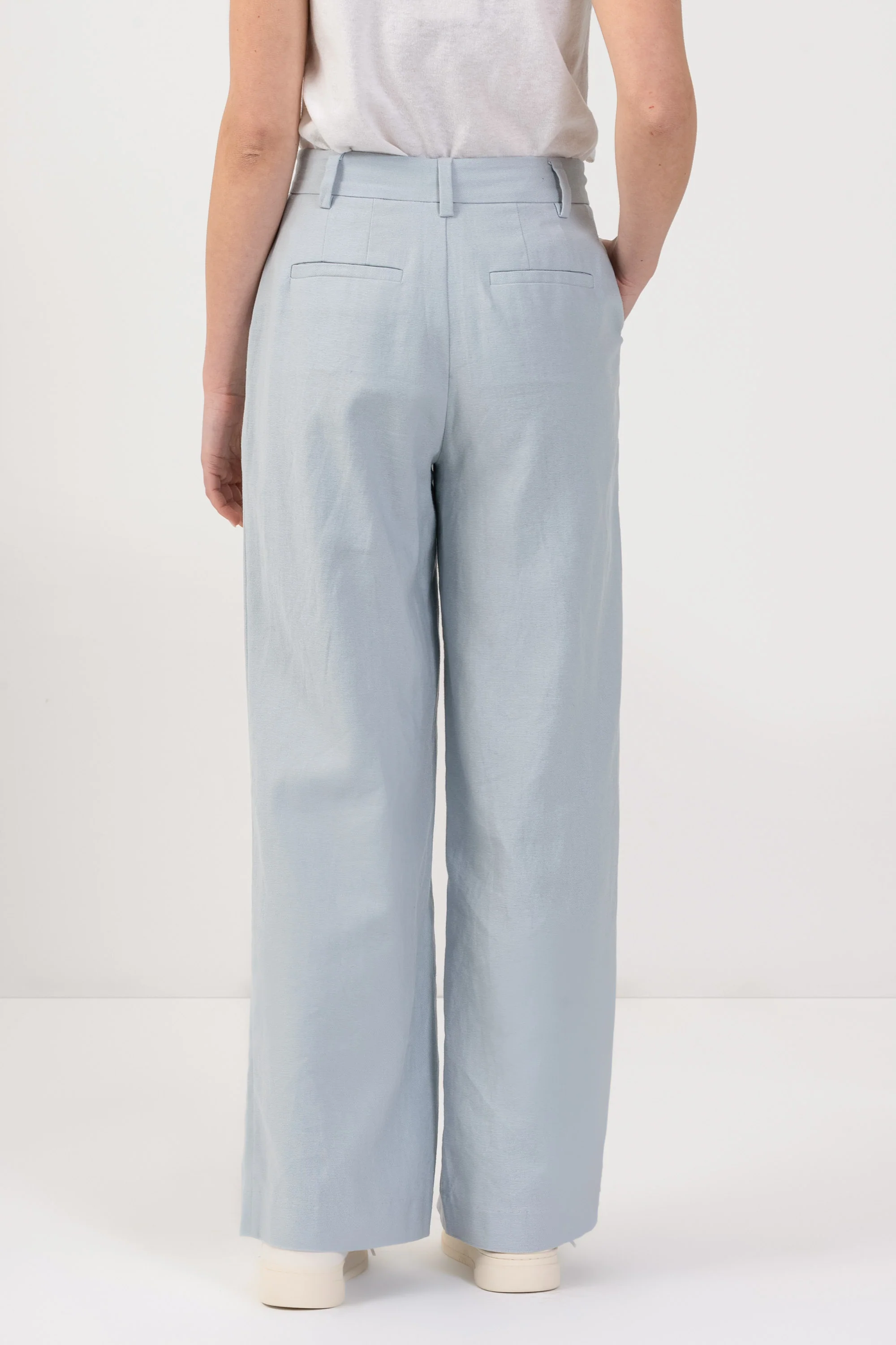Pantaloni ampi sartoriali con pinces - PANTALONE FASHION YAKOX - Image 8
