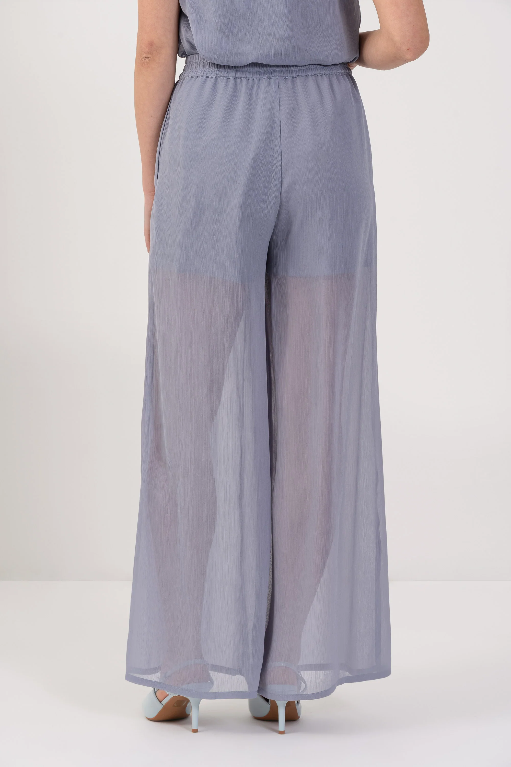Pantaloni ampi see-through - PANTALONE FASHION HAMANX - Image 4