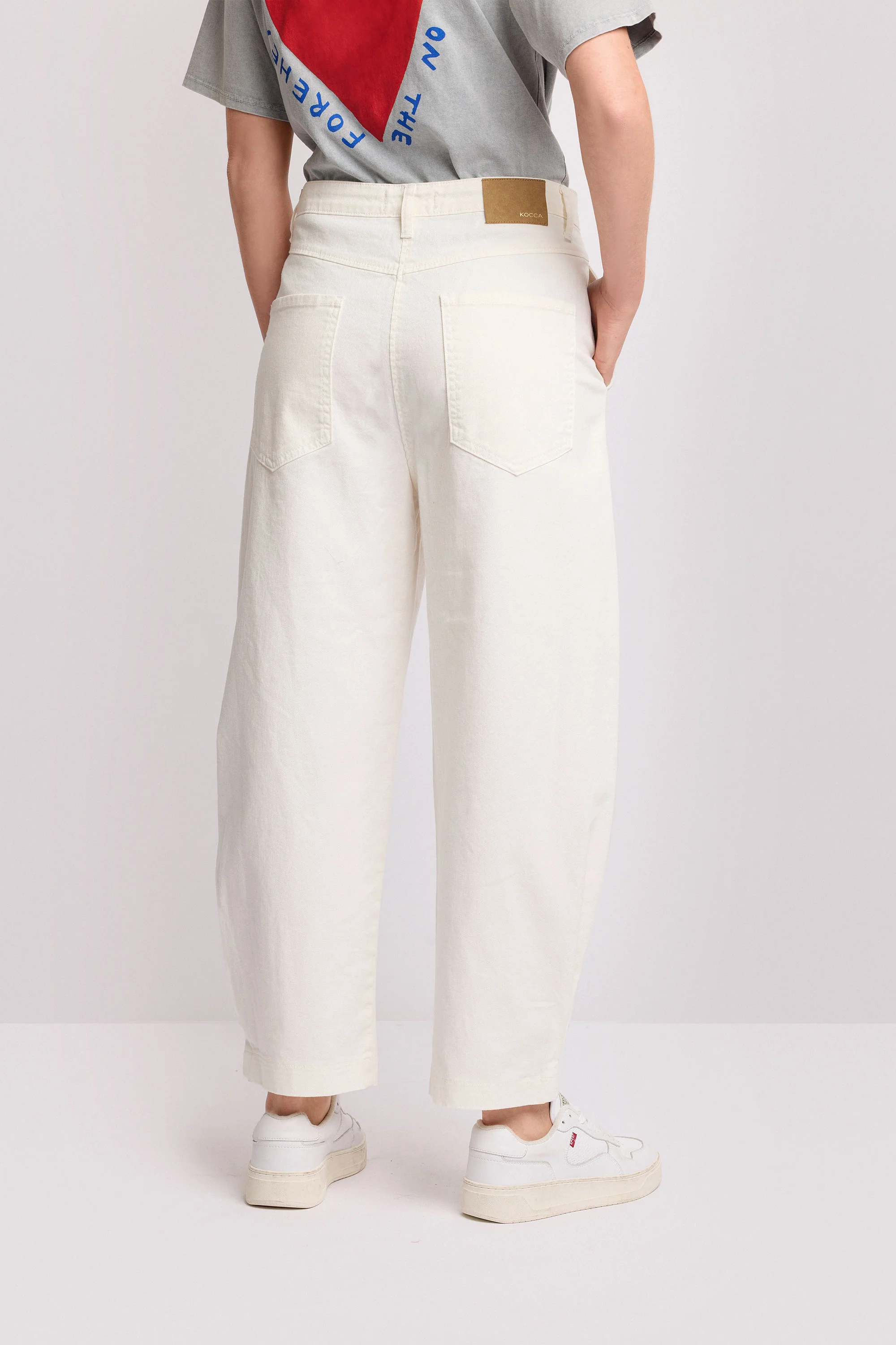Pantaloni balloon fit - Pantalone Color DIDACCO - Image 3