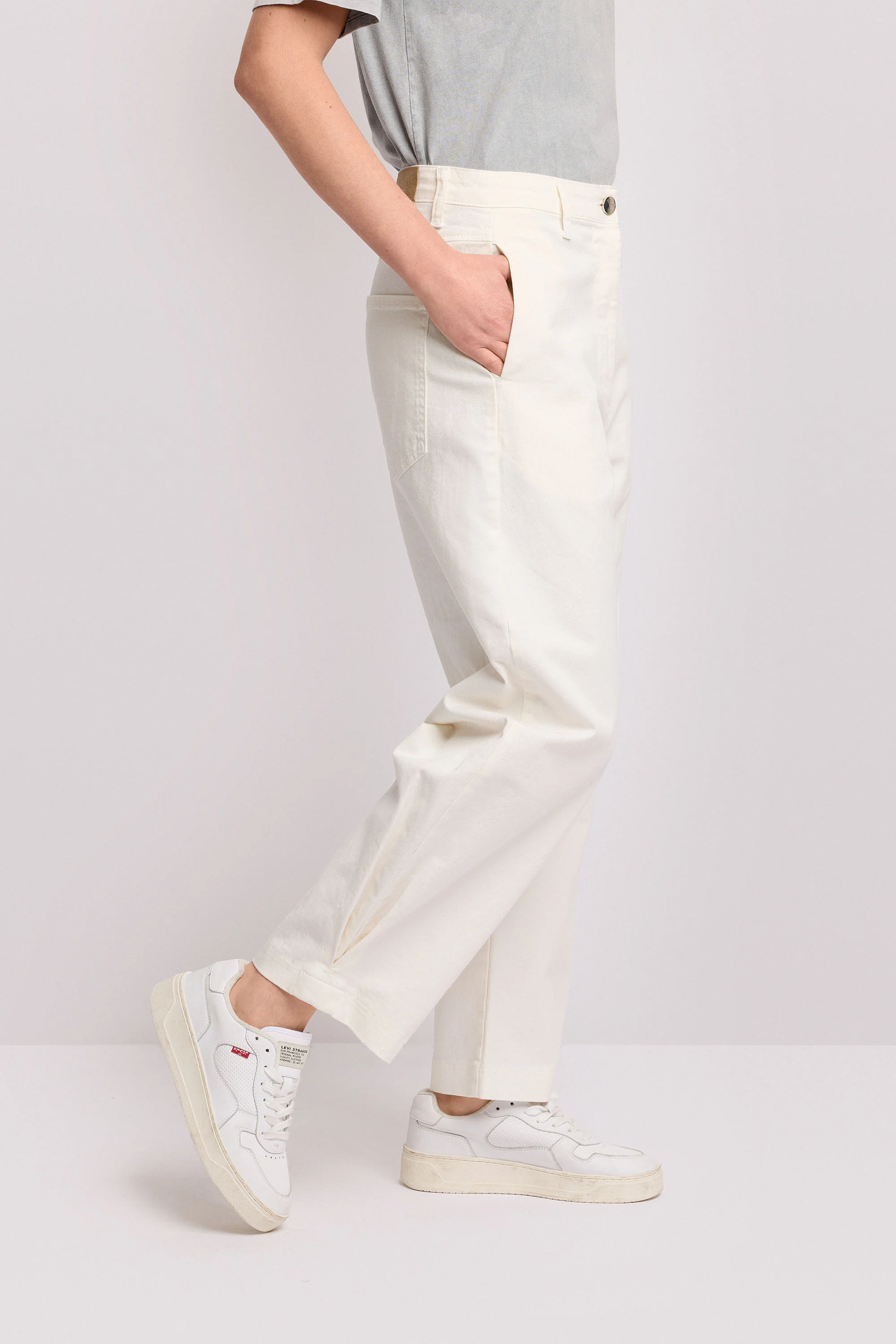 Pantaloni balloon fit - Pantalone Color DIDACCO - Image 4