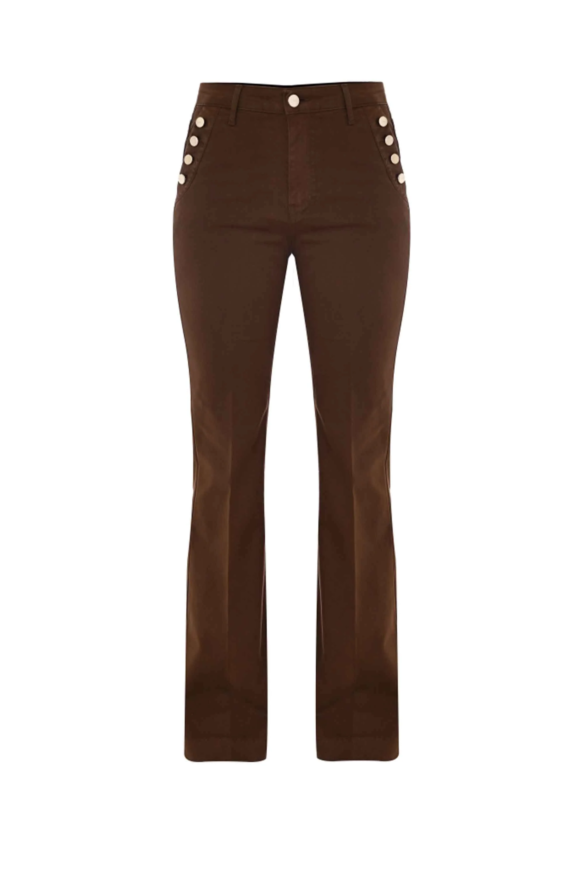 Pantaloni con bottoni - Pantaloni Color Rooney - Image 5