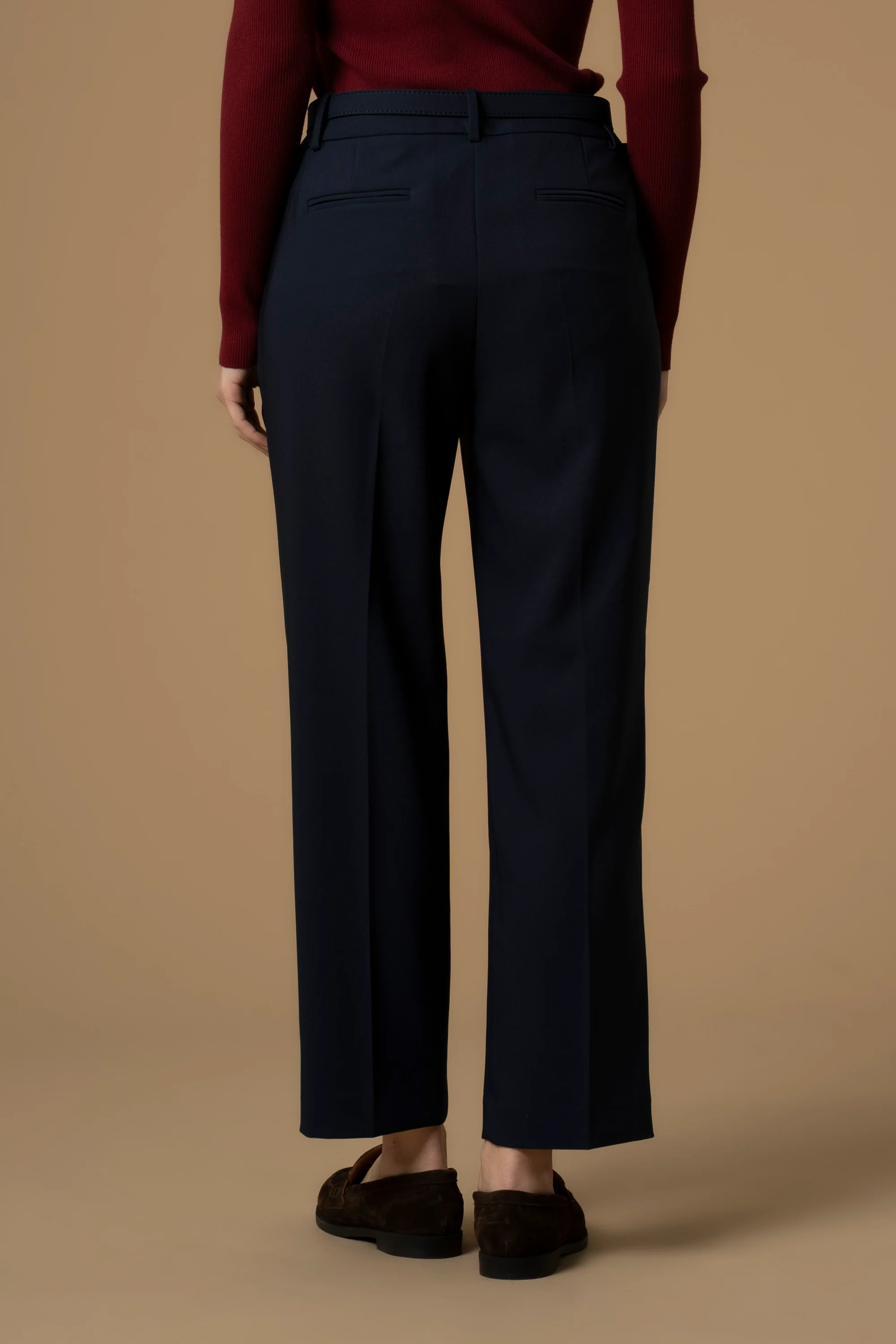 Pantaloni chino con cintura - Pantaloni Taty - Image 3