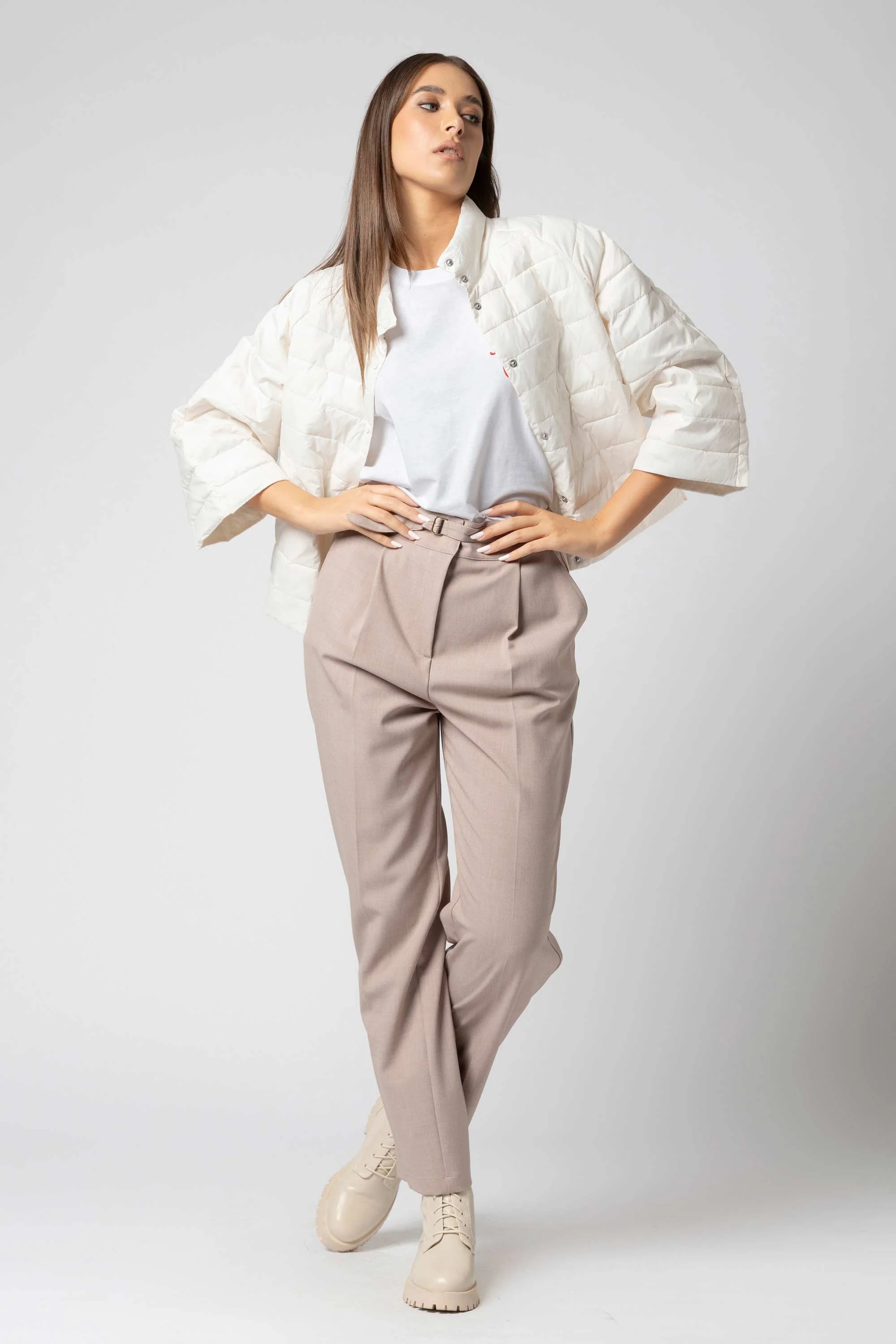 Pantaloni con cintura - Pantalone Fashion BALDAX - Image 2