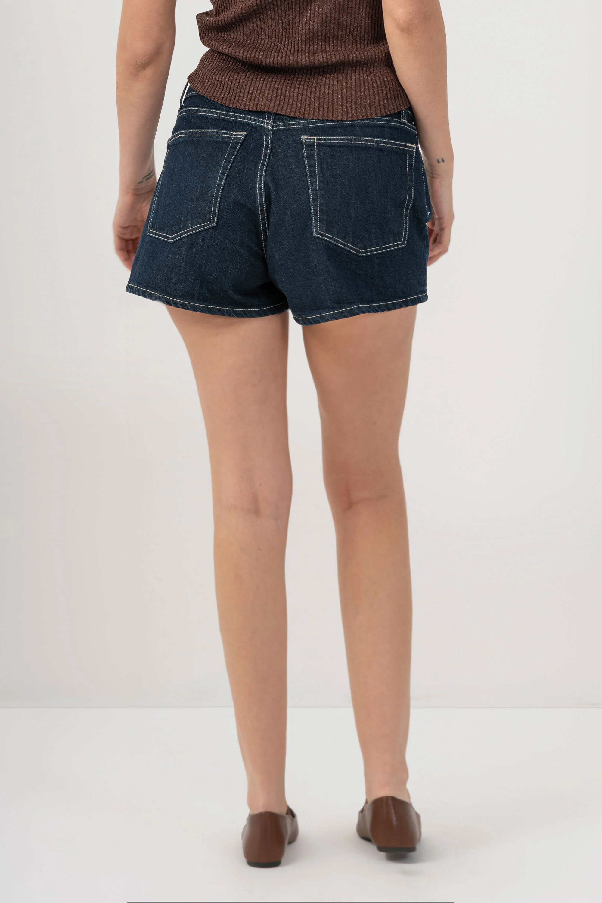 Pantaloni corti in denim 5 tasche - SHORT DENIM TALIAX - Image 4