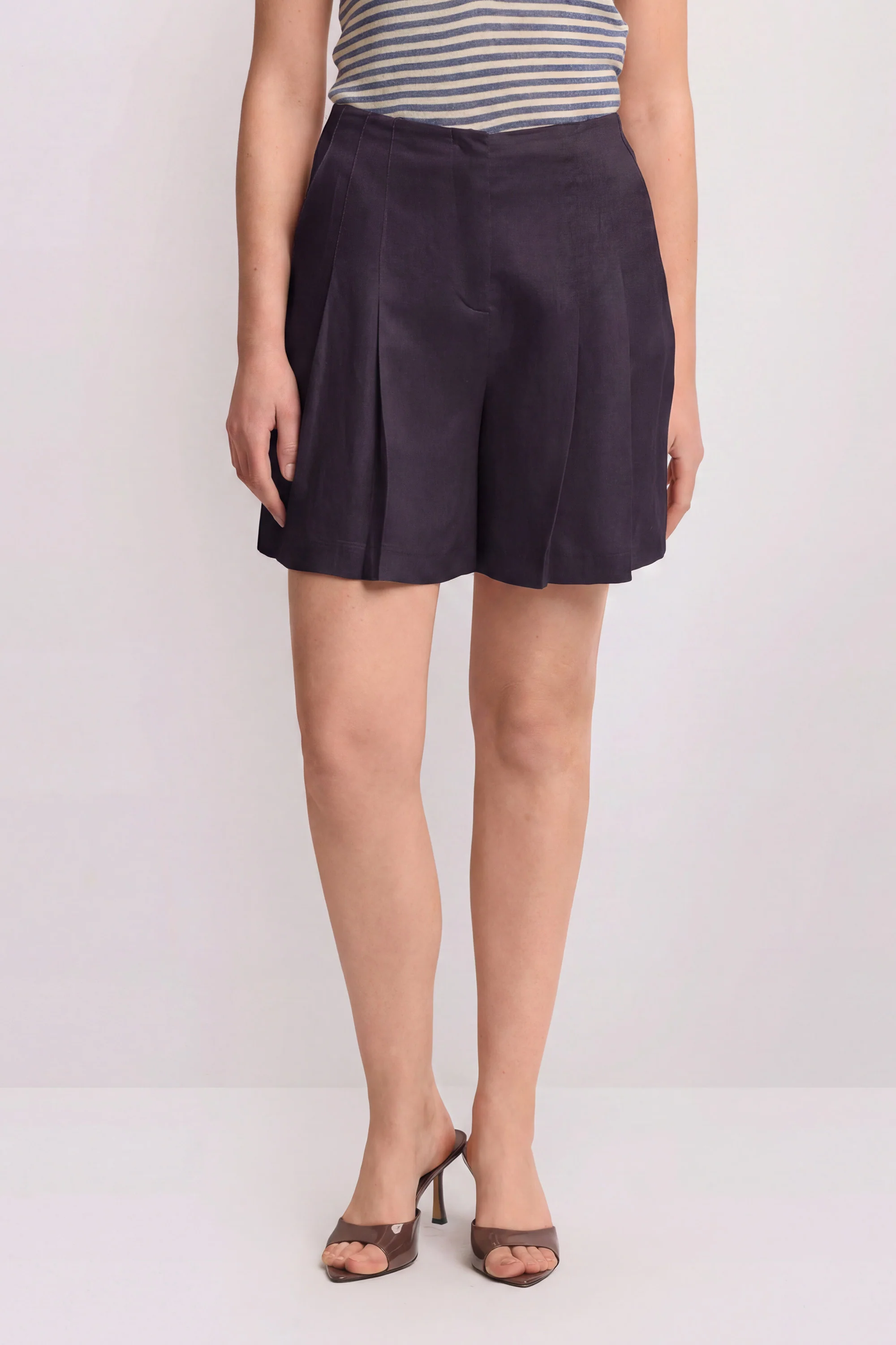 Pantaloni corti con pieghe - SHORT DOMINGO - Image 6