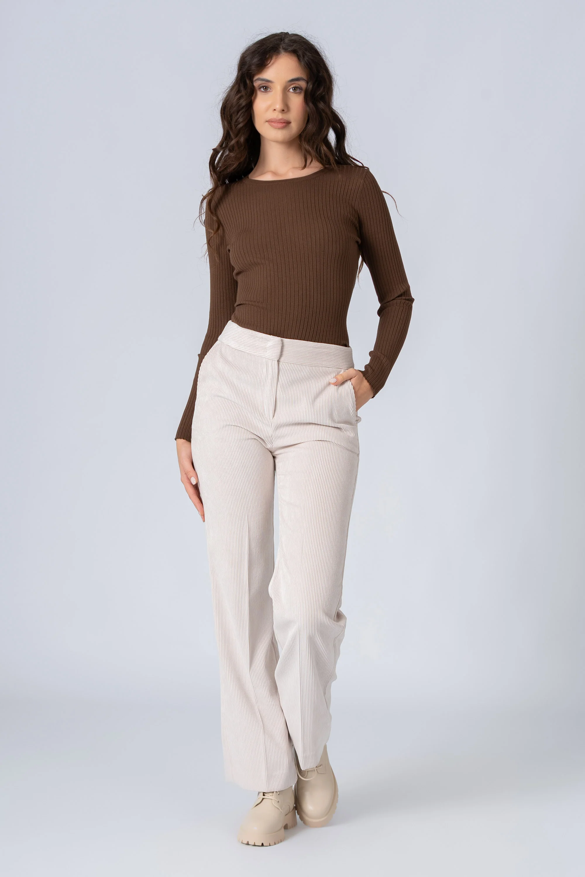 Pantaloni a coste - PANTALONE FASHION LUTOX - Image 2