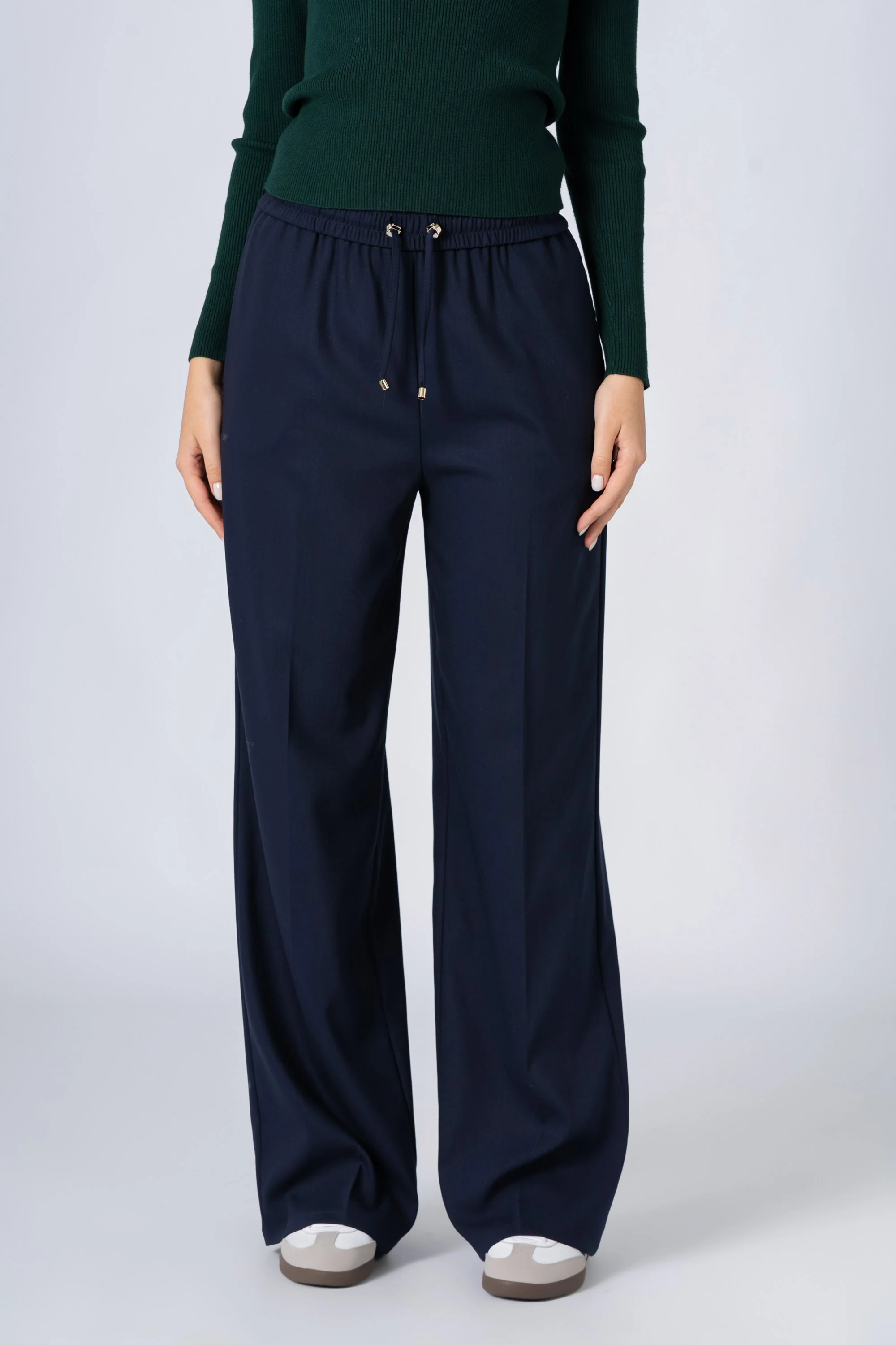 Pantaloni con coulisse regolabile - PANTALONE FASHION AZARIAX