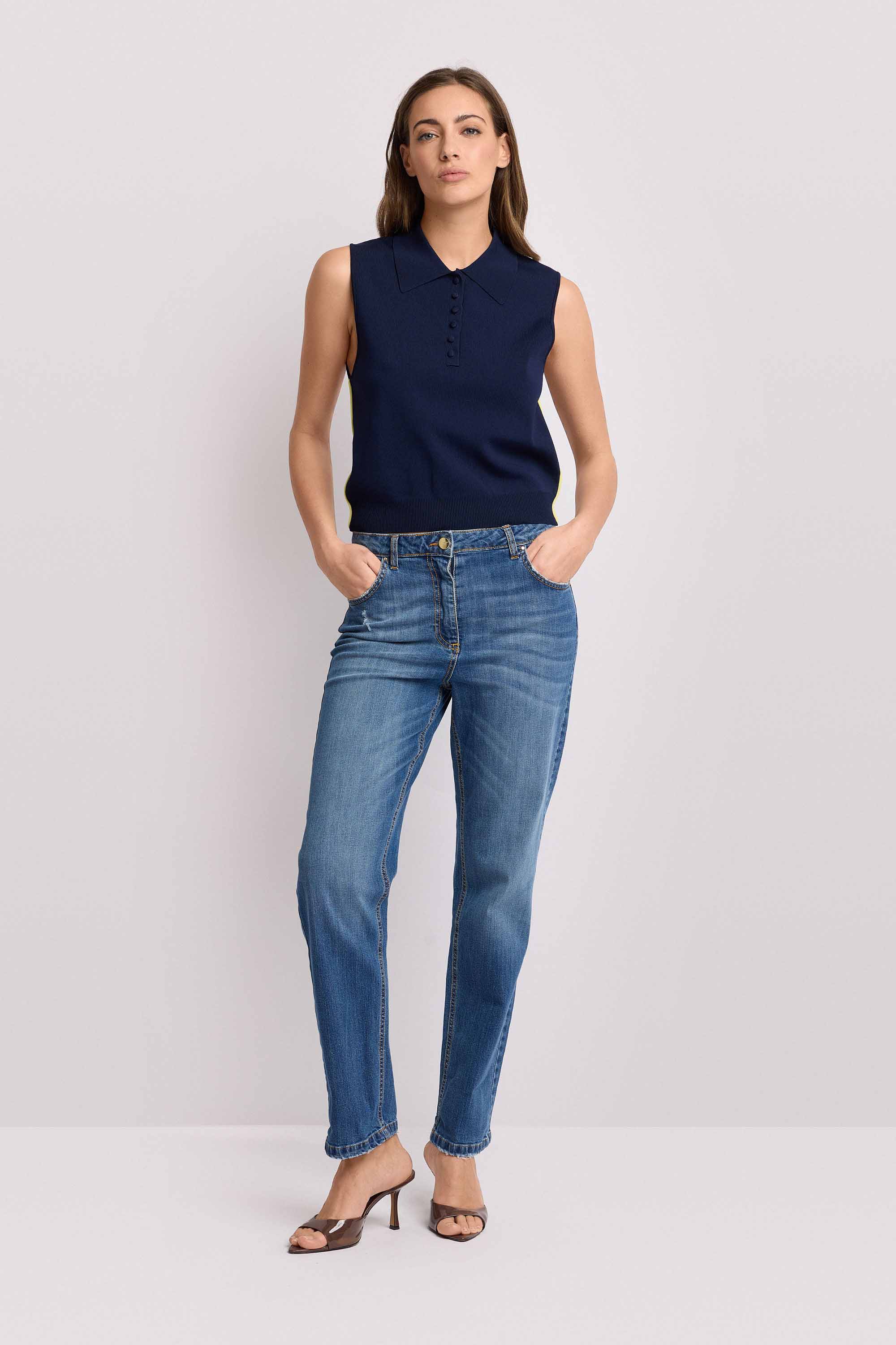 Pantaloni in denim relaxed fit - Pantalone Denim JORIS - Image 2