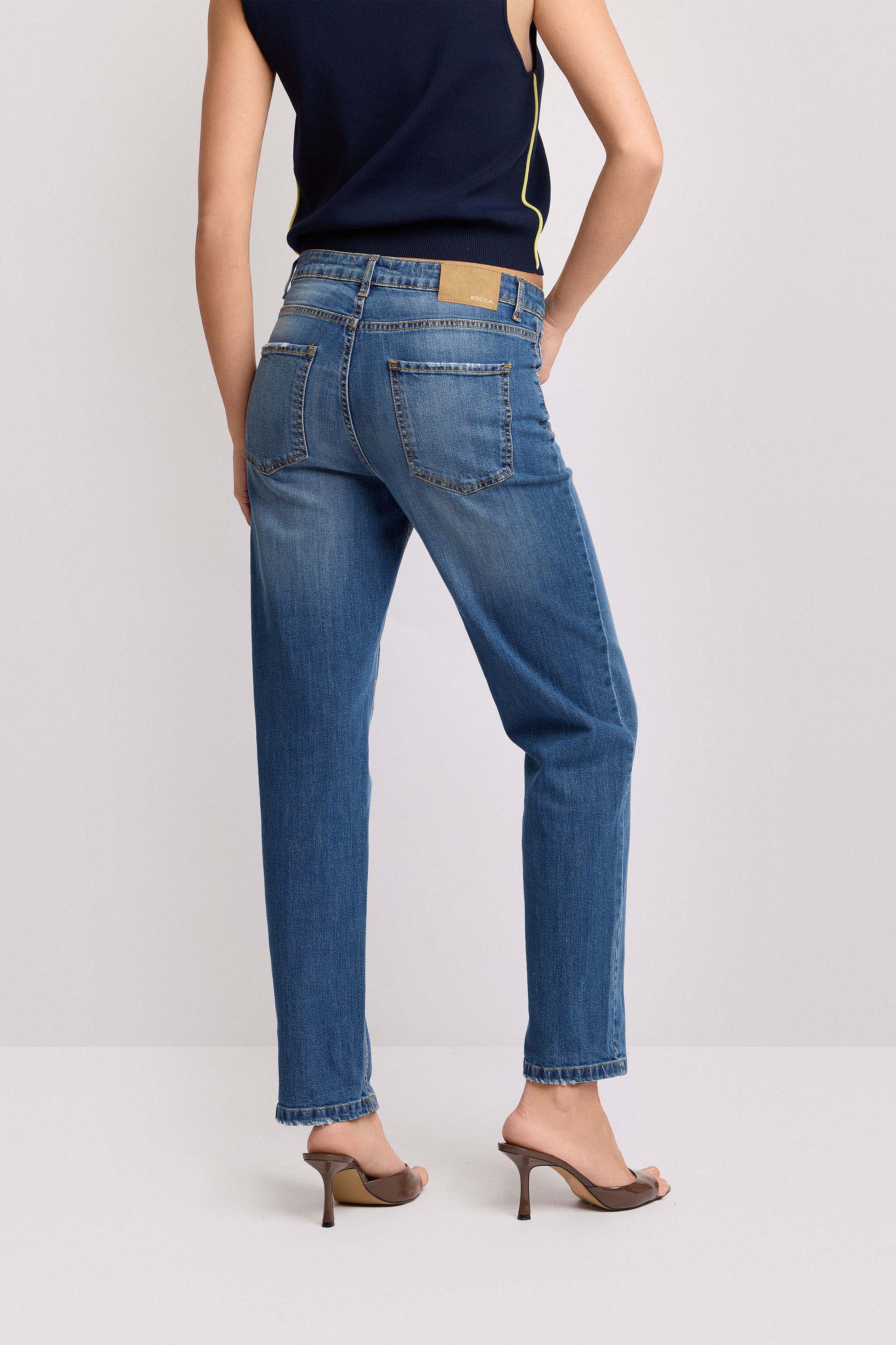 Pantaloni in denim relaxed fit - Pantalone Denim JORIS - Image 3