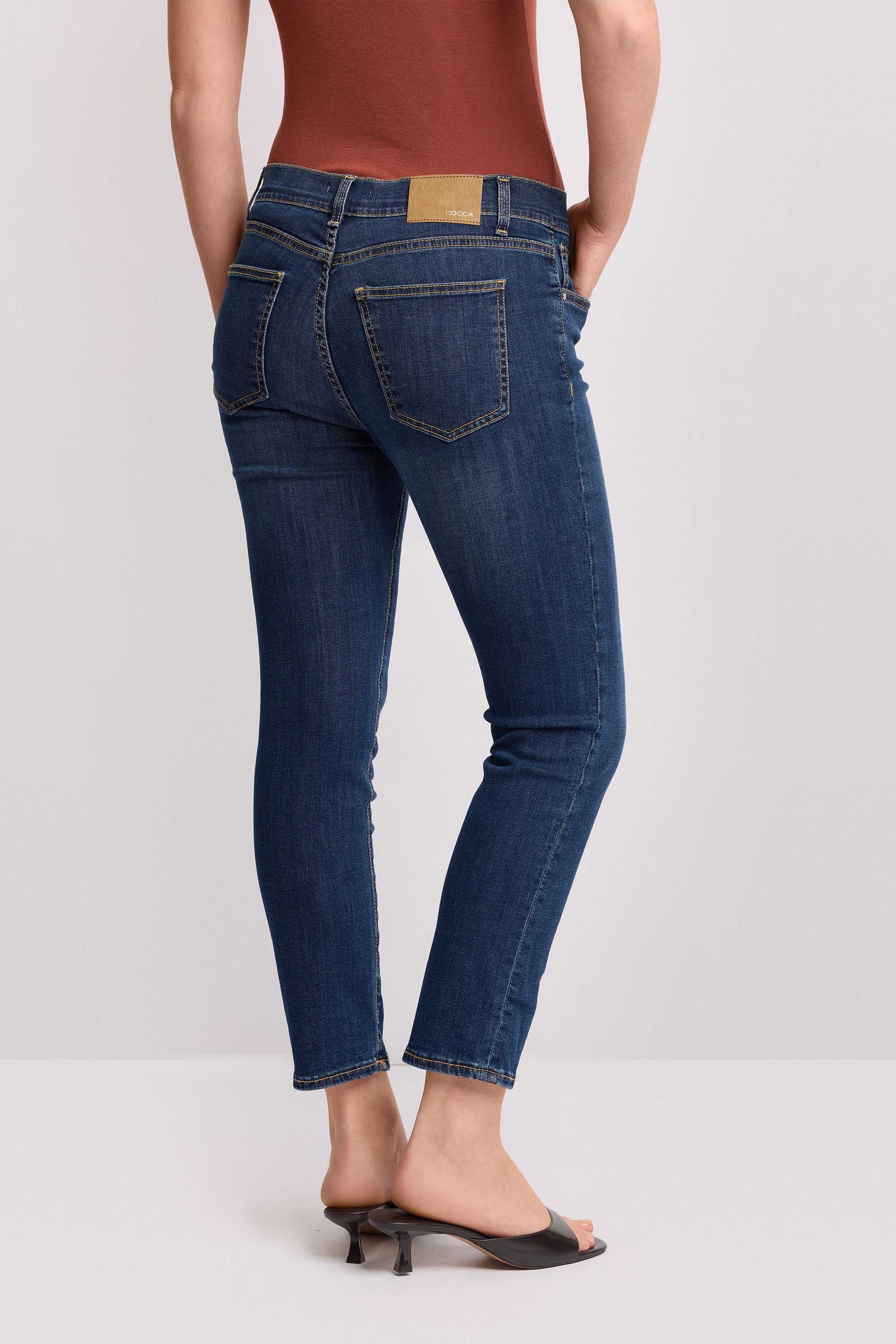 Pantaloni in denim taglio skinny - Pantalone Denim GERMAR - Image 3