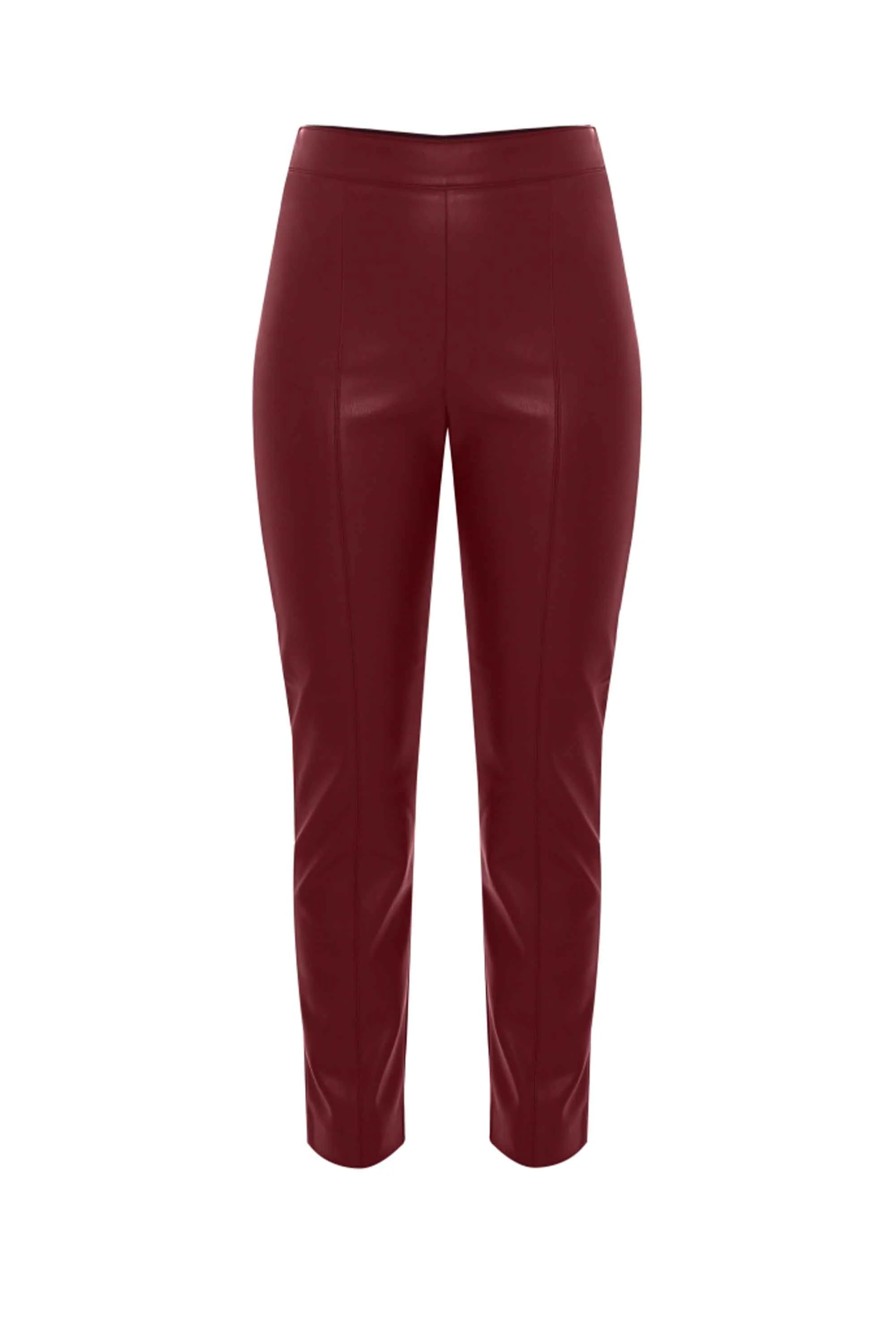 Pantaloni dritti in ecopelle - Pantaloni Maren - Image 5