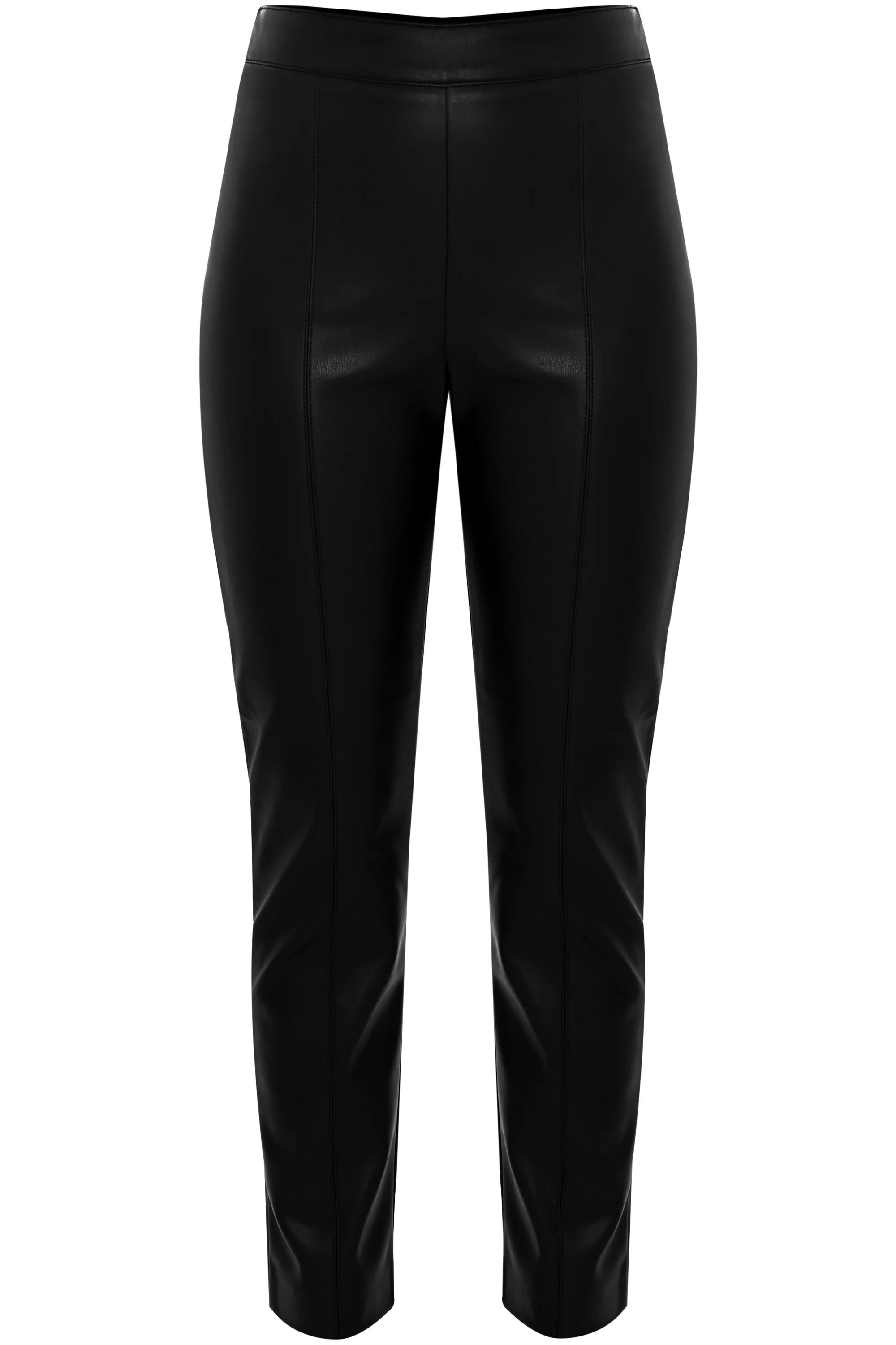 Pantaloni dritti in ecopelle - Pantaloni Maren - Image 6