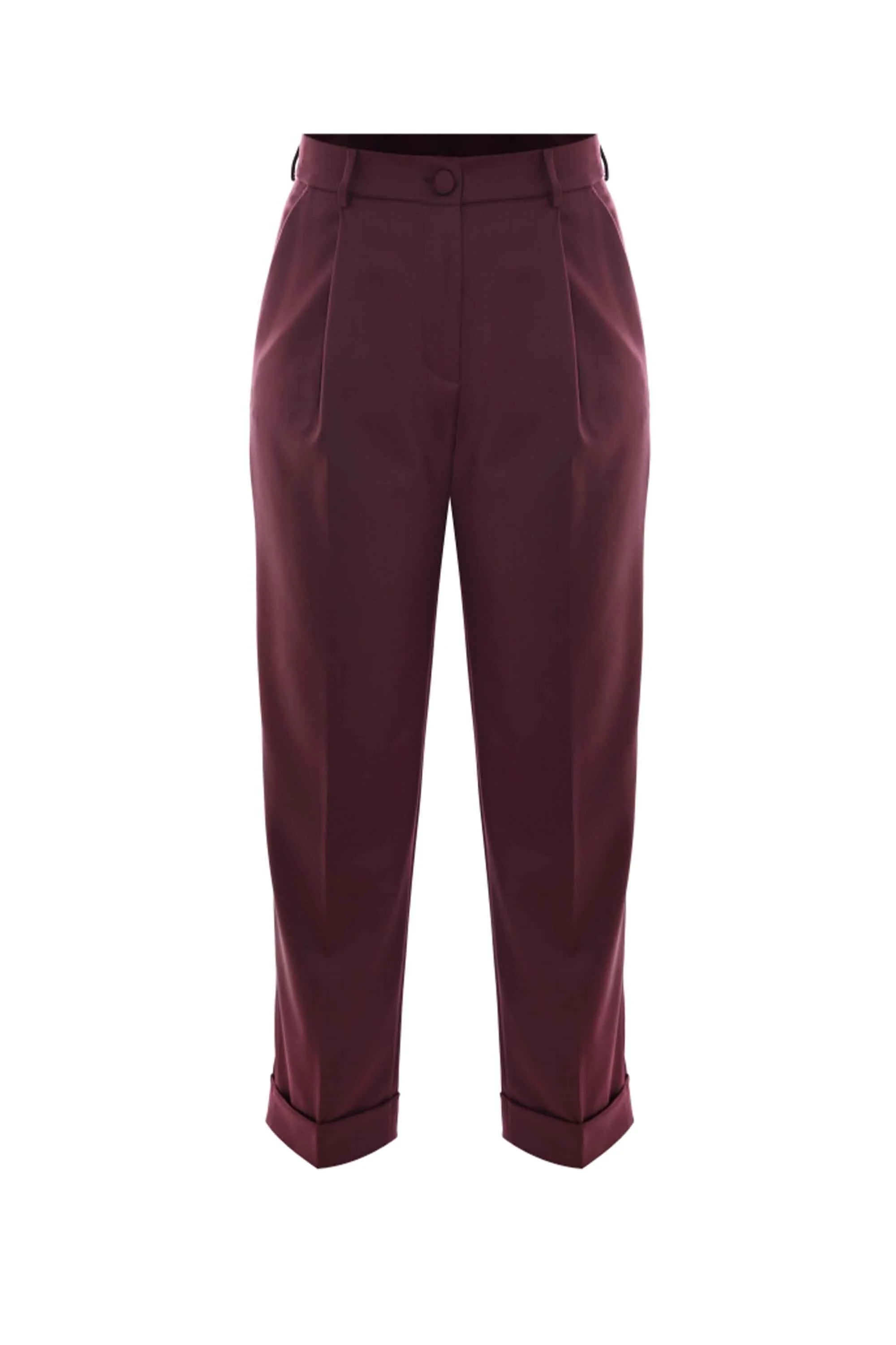 Pantaloni dritti con pinces - Pantaloni Hattilas - Image 4