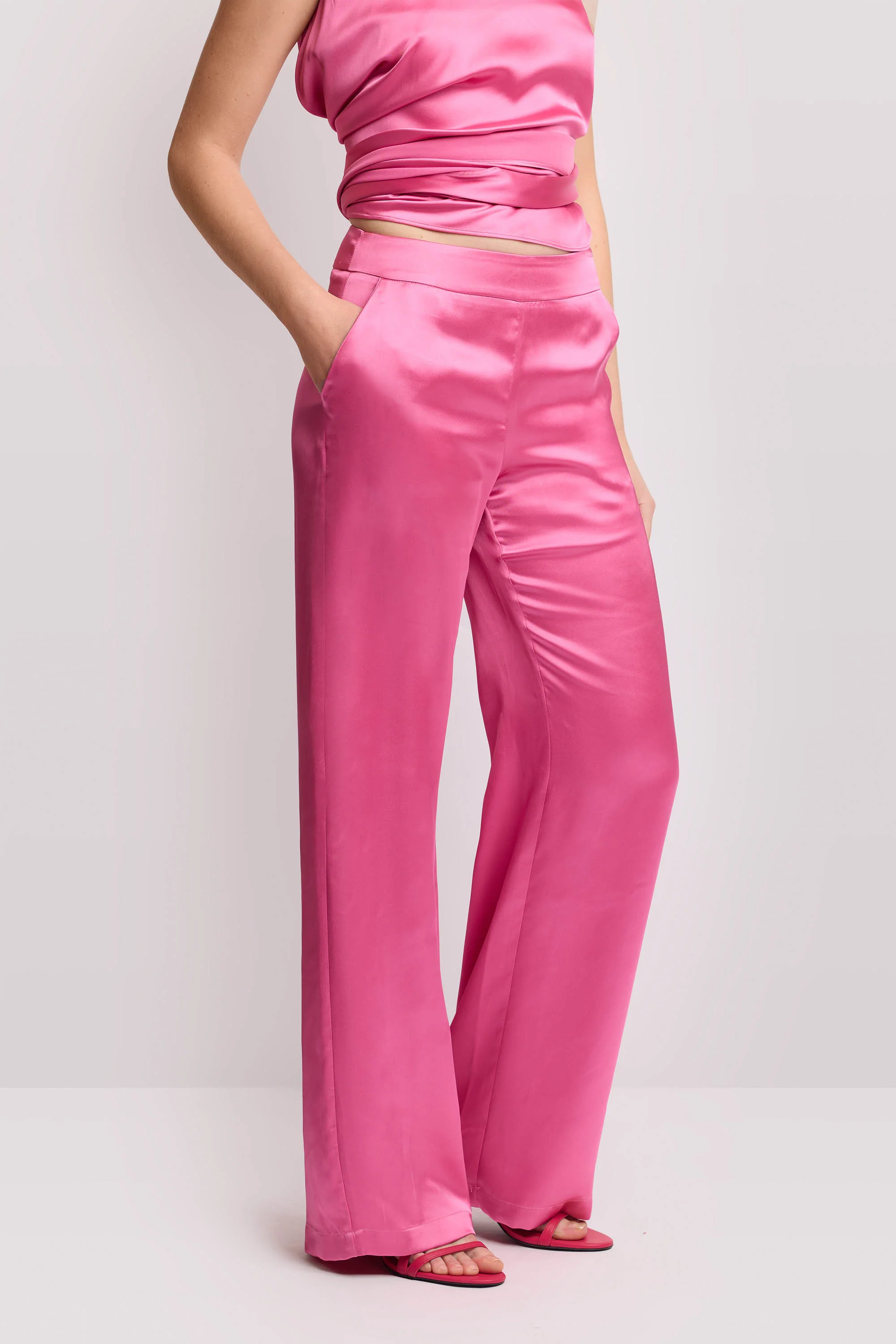 Pantaloni eleganti a palazzo - PANTALONE KRISTIAN - Image 4