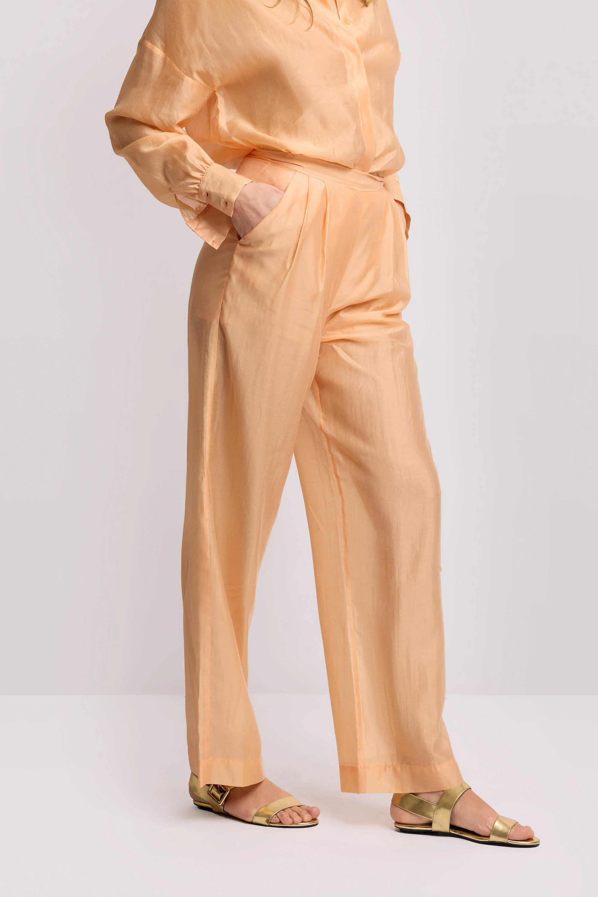 Pantaloni eleganti con pinces - Pantalone MICHELINE - Image 4