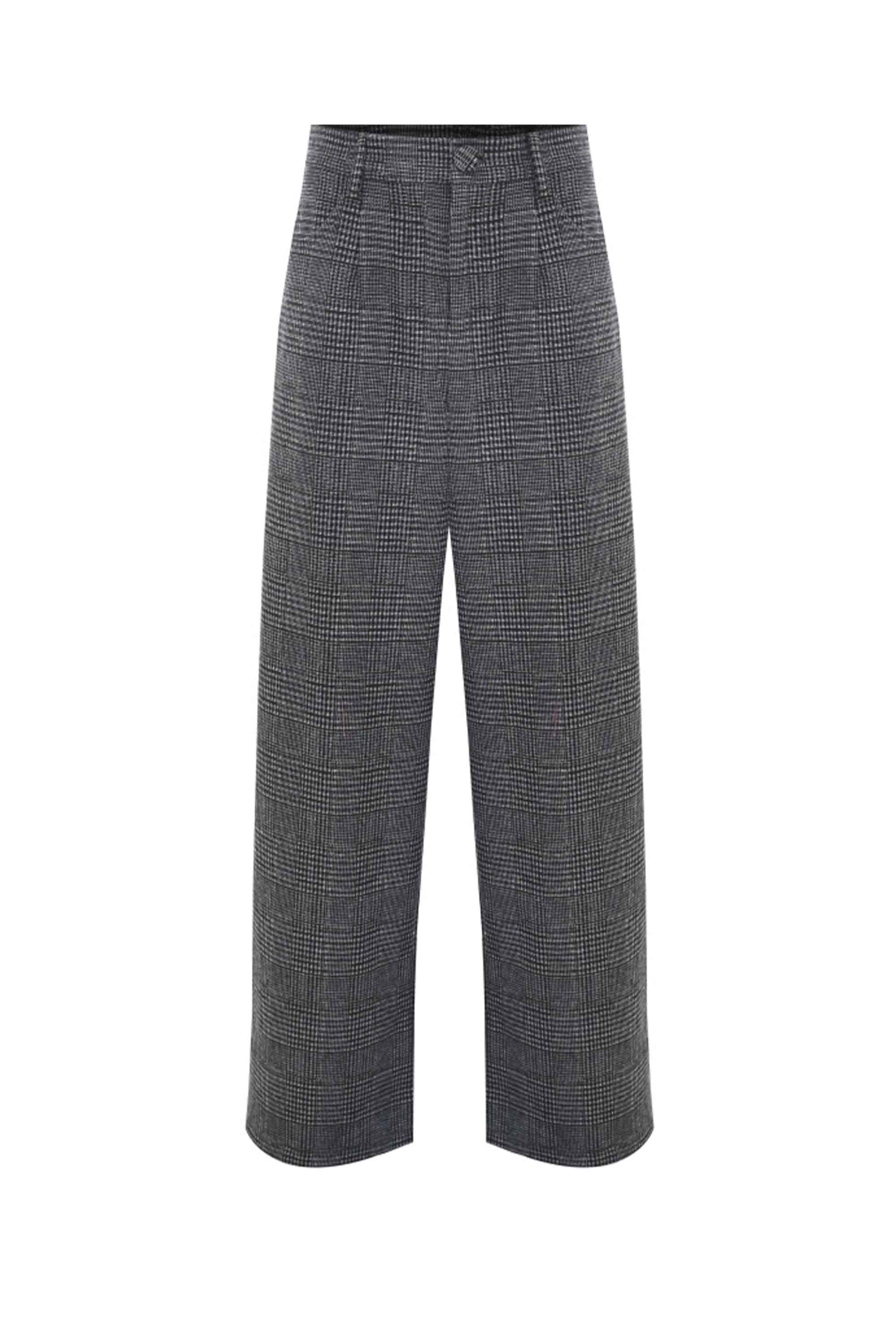 Pantaloni eleganti in principe di Galles - Pantaloni Nik - Image 5